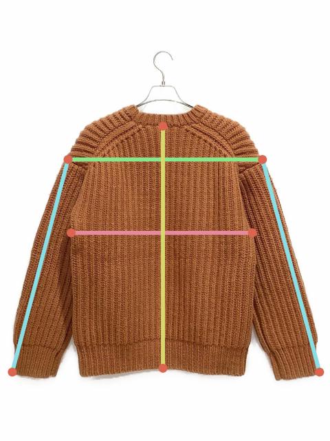 中古・古着通販】AURALEE (オーラリー) SUPER MILLED RIB KNIT P/O