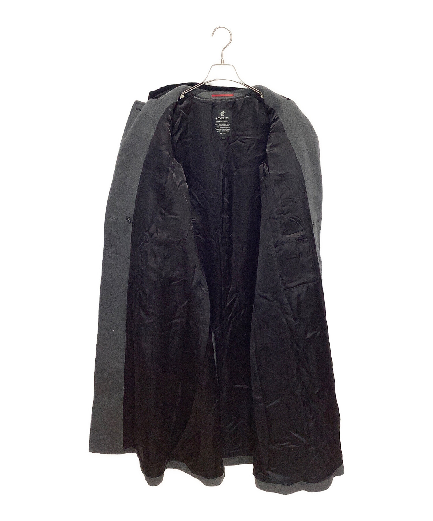 中古・古着通販】LOVELESS (ラブレス) チェスターコート グレー サイズ