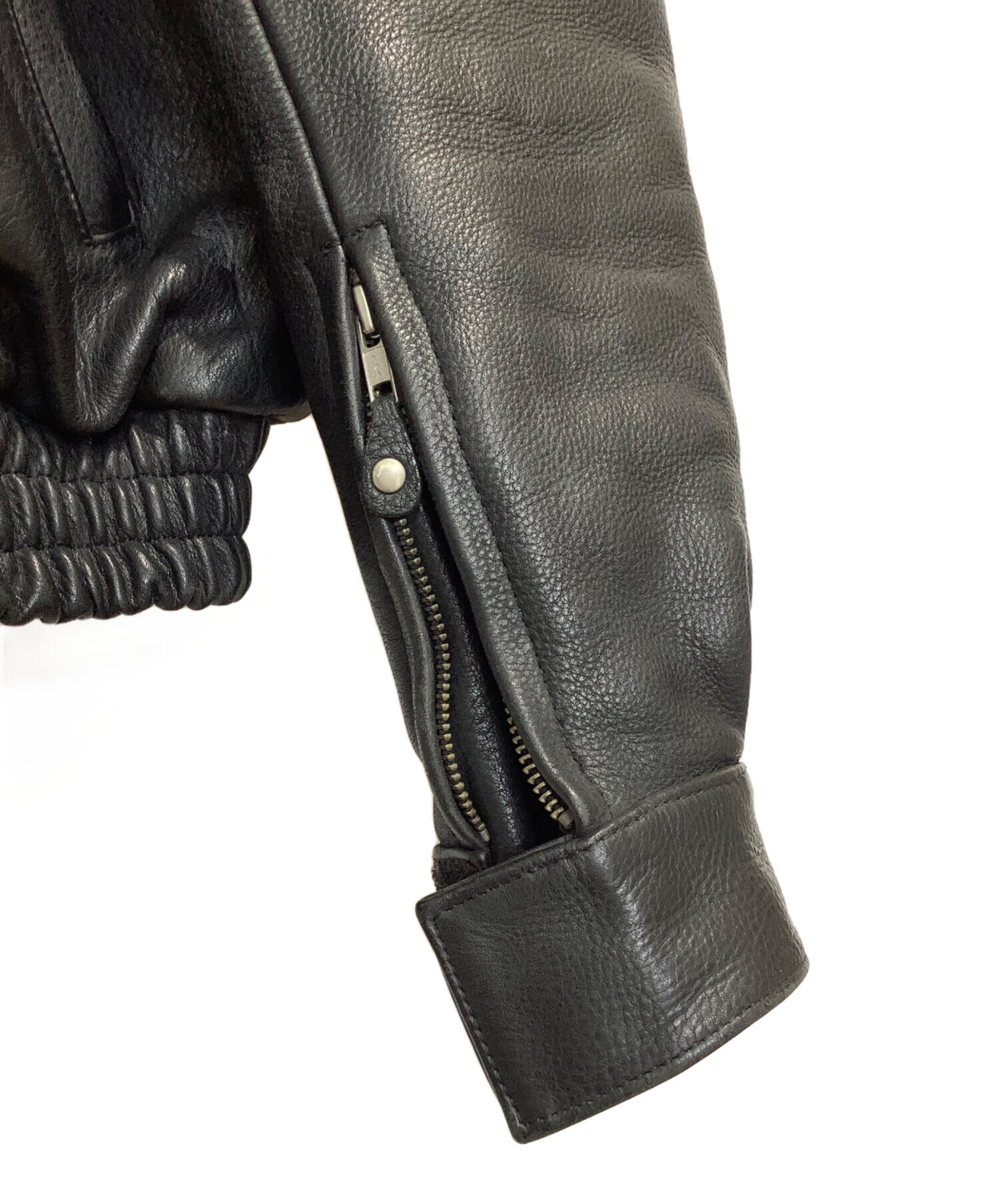 中古・古着通販】KADOYA (カドヤ) ダブルライダースジャケット