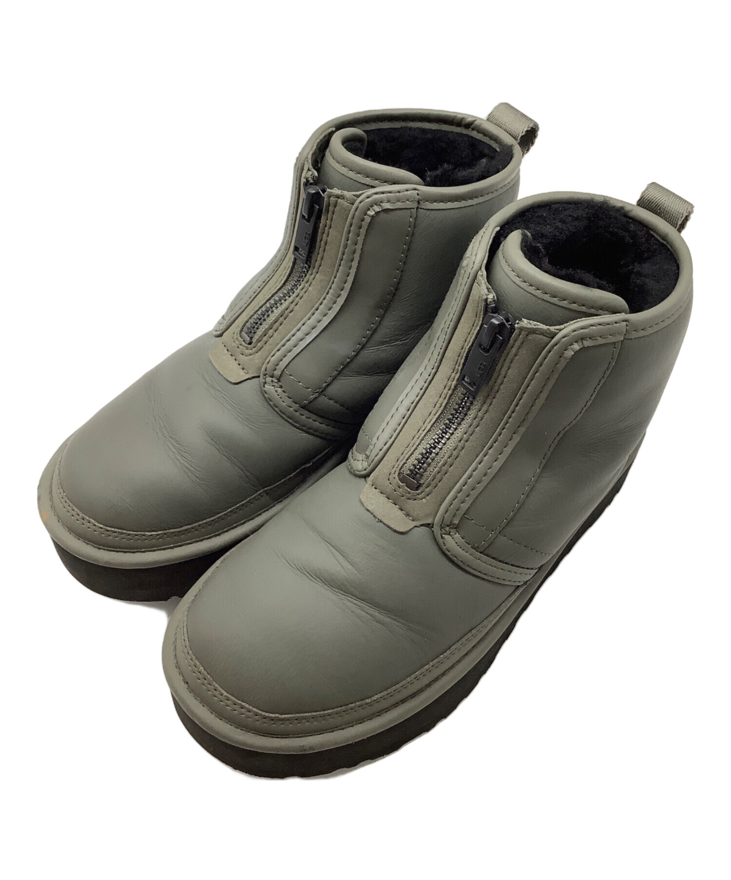 中古・古着通販】UGG (アグ) ニューメルプラットフォームジップブーツ