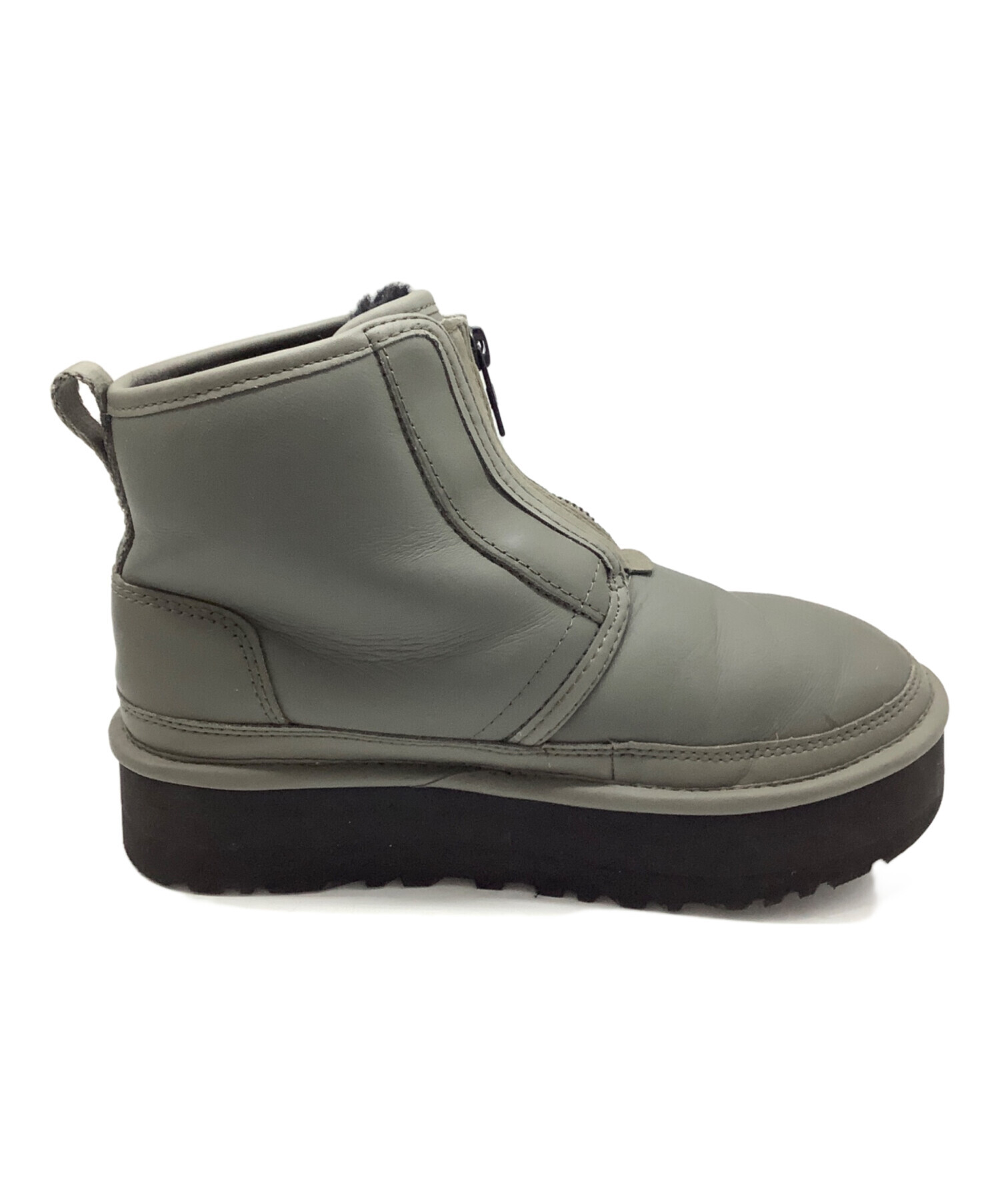 中古・古着通販】UGG (アグ) ニューメルプラットフォームジップブーツ