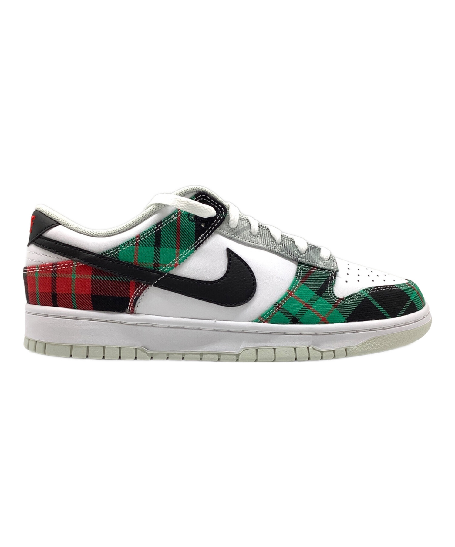中古・古着通販】NIKE (ナイキ) DUNK LOW RETRO PRM ホワイト×グリーン 