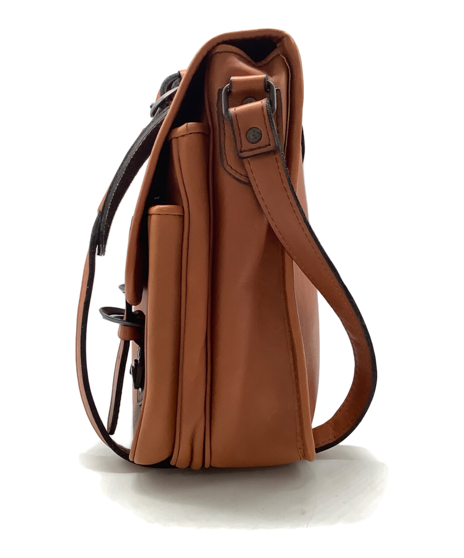 中古・古着通販】PORTER (ポーター) BARON SHOULDER BAG ブラウン 