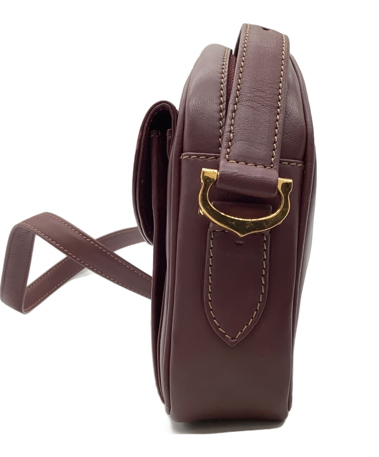 中古・古着通販】Cartier (カルティエ) マストライン ショルダーバッグ 