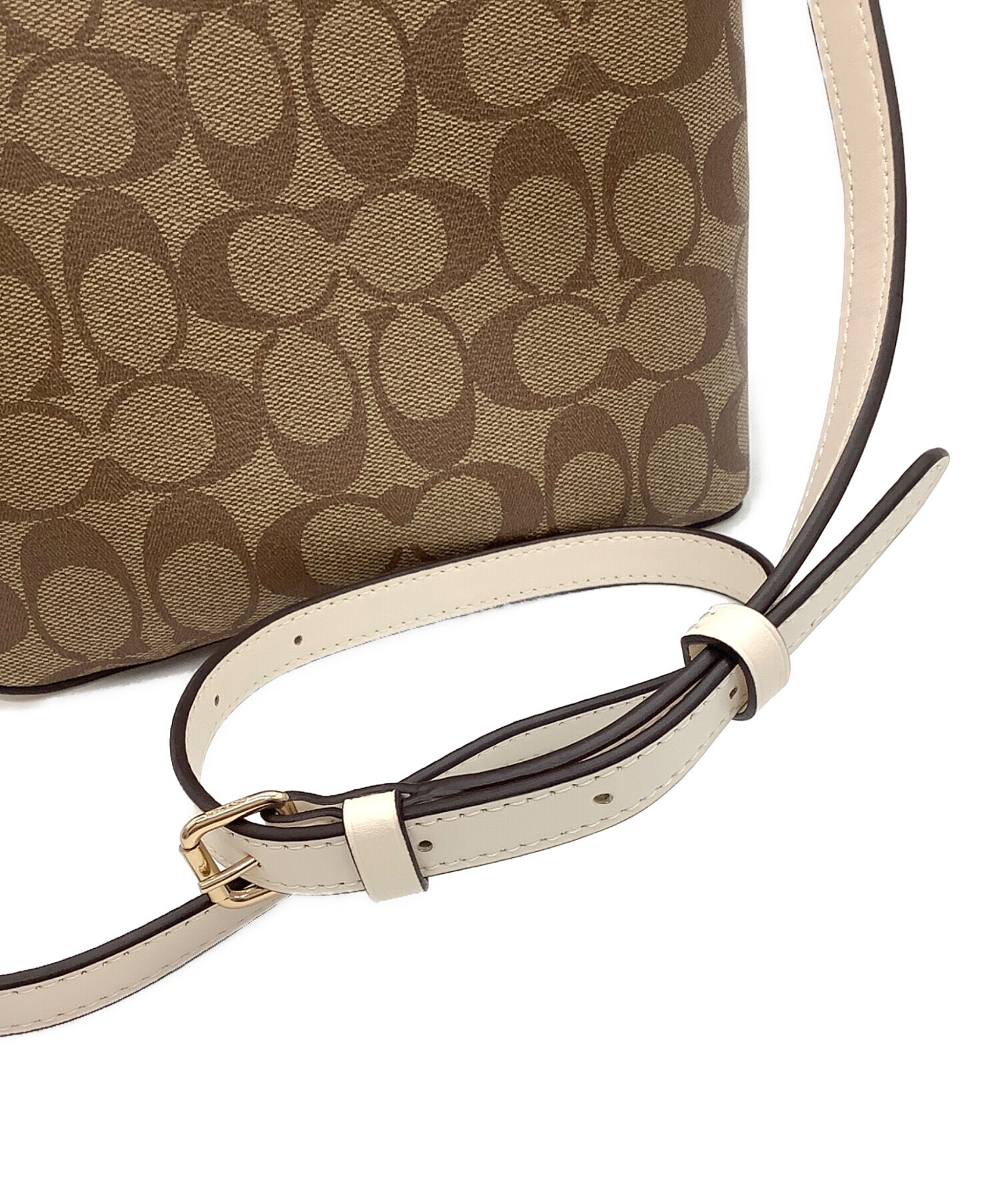 中古・古着通販】COACH (コーチ) シグネチャー 2WAY ショルダーバッグ