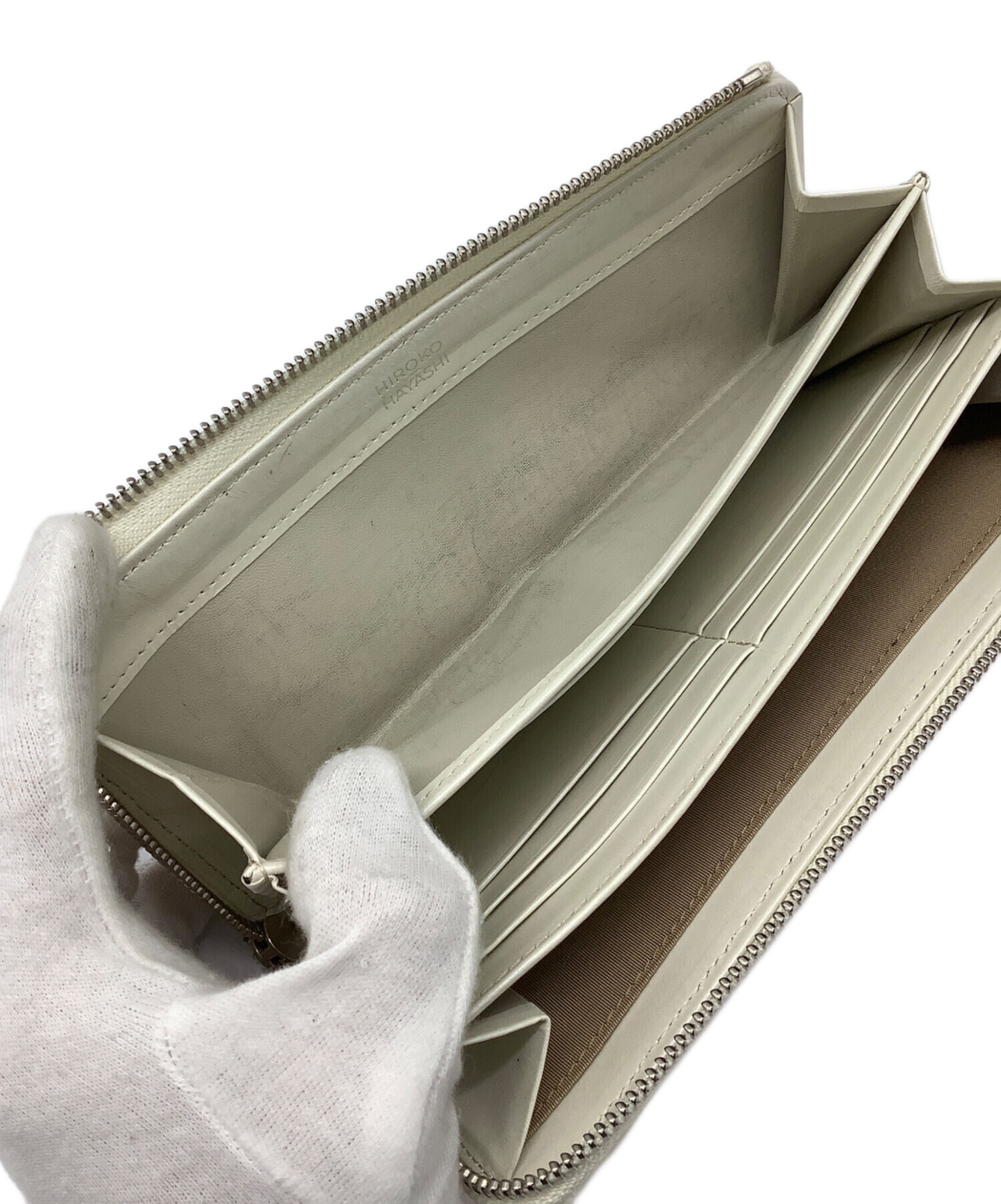 中古・古着通販】HIROKO HAYASHI (ヒロコ ハヤシ) 長財布 オレンジ