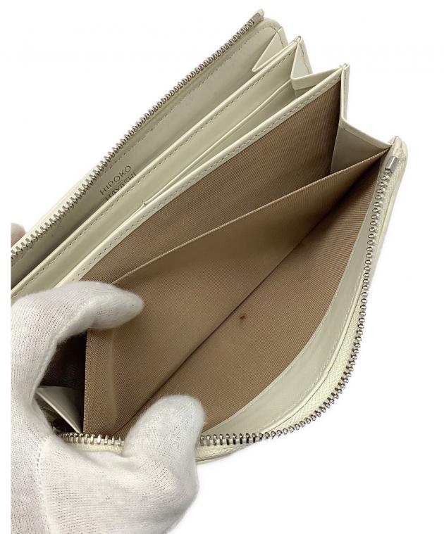 中古・古着通販】HIROKO HAYASHI (ヒロコ ハヤシ) 長財布 オレンジ