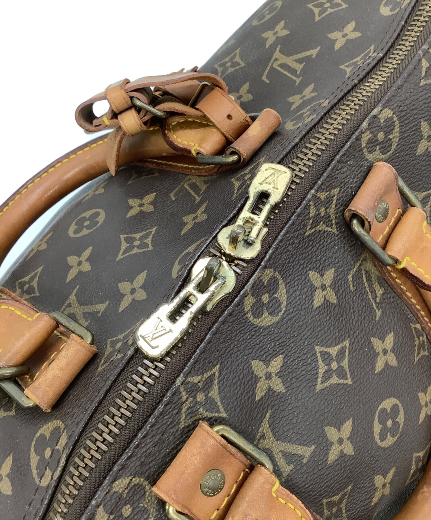 Louis Vuitton ルイヴィトン キーポル45 モノグラム 中古・古着通販】LOUIS VUITTON (ルイ ヴィトン) モノグラム キーポル