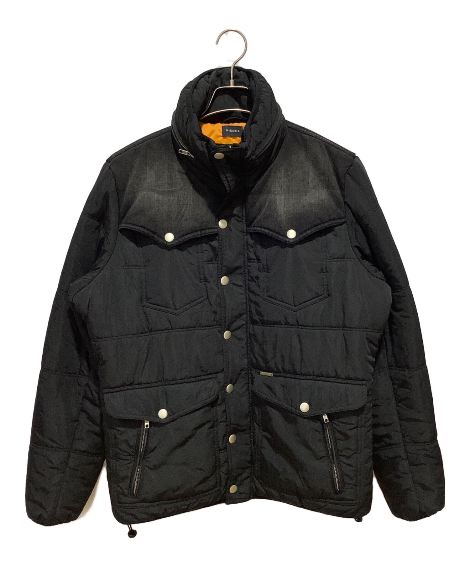 中古・古着通販】DIESEL (ディーゼル) 切替中綿デニムジャケット 