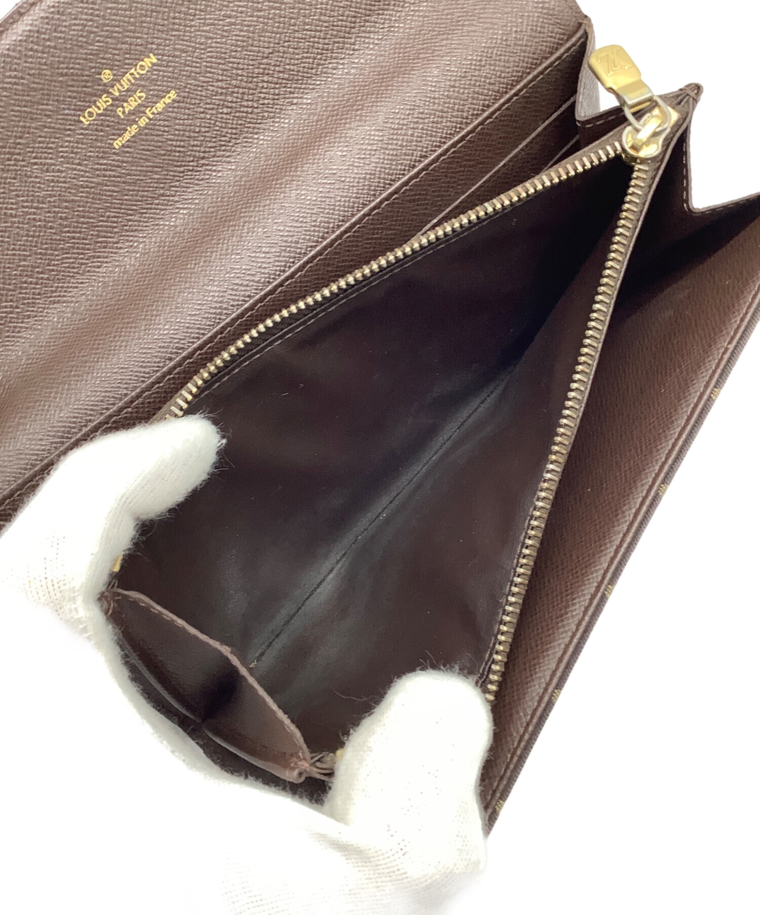 ルイヴィトン Louis Vuitton 長財布 ミニモノグラム ダークブラウン 中古・古着通販】LOUIS VUITTON (ルイ ヴィトン) モノグラム・ミニ