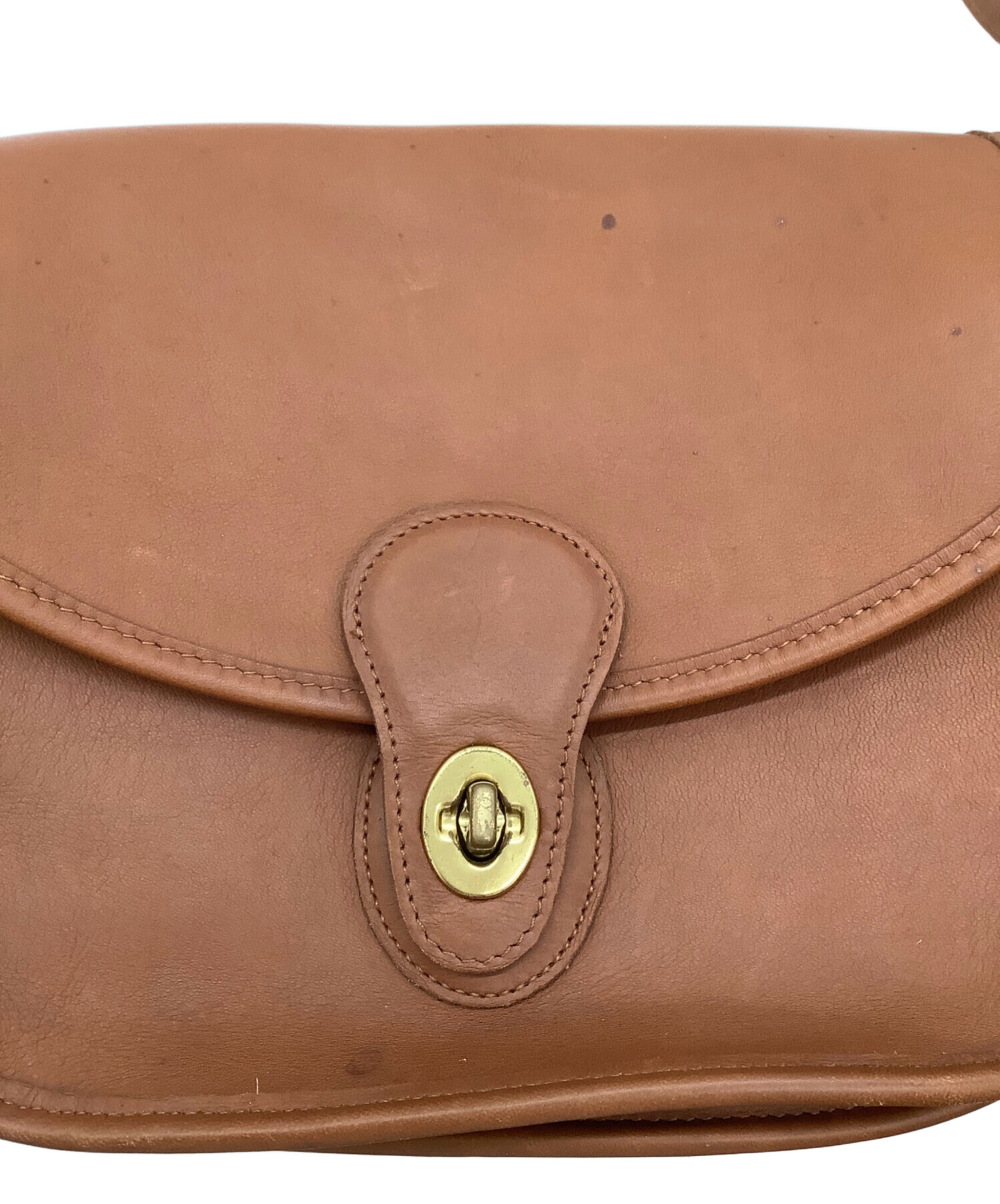 中古・古着通販】COACH (コーチ) ショルダーバッグ ブラウン｜ブランド