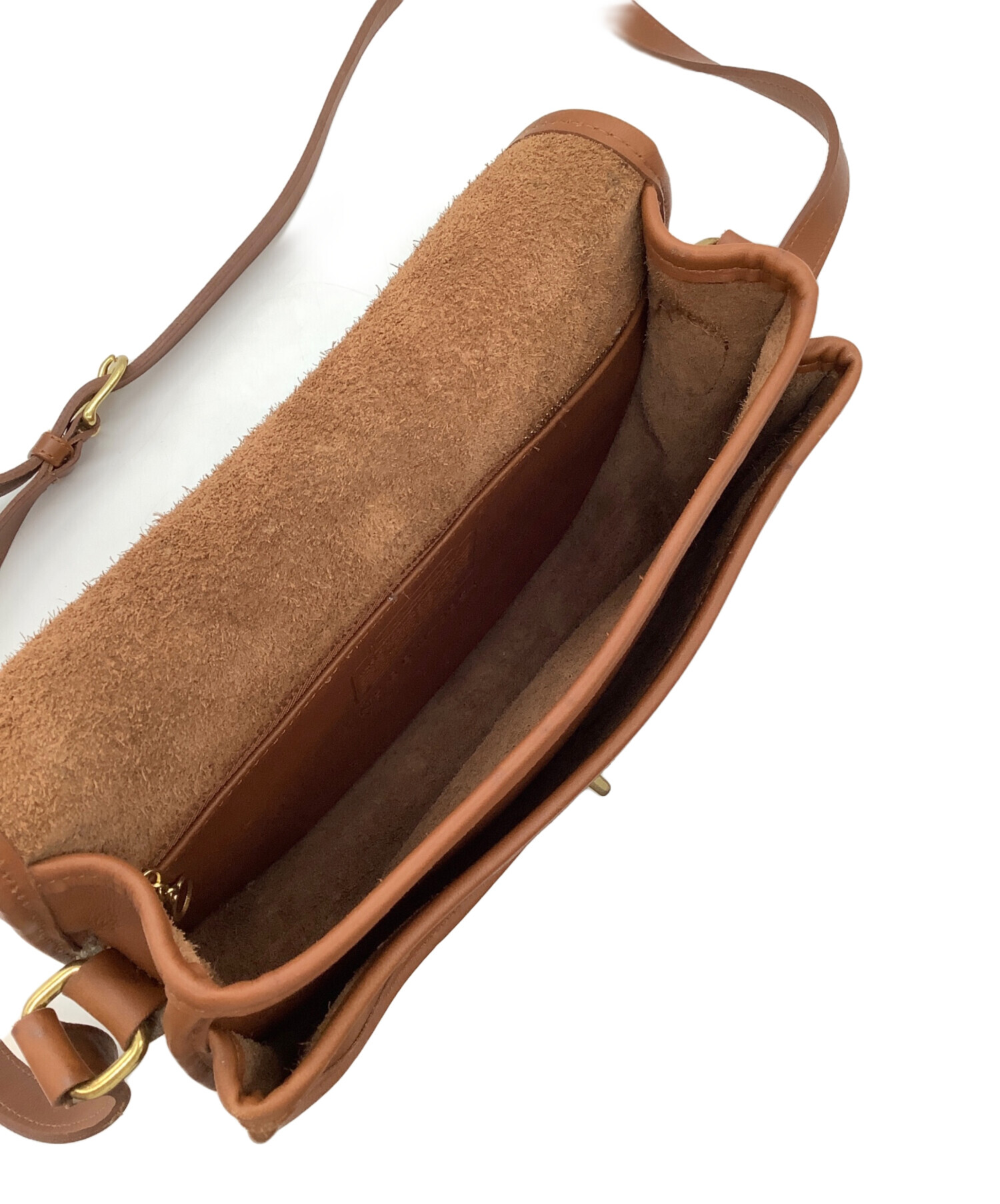 中古・古着通販】COACH (コーチ) ショルダーバッグ ブラウン｜ブランド