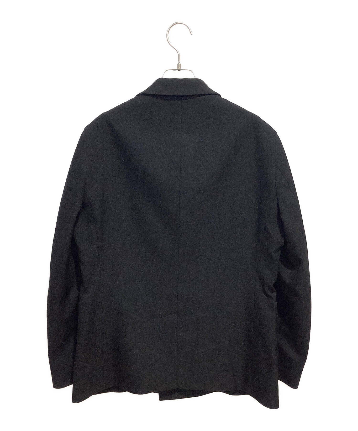 極美品　DESCENTE デサント　ダブル　テーラードジャケット　近年モデル　黒 中古・古着通販】DESCENTE (デサント) ダブルジャケット ブラック