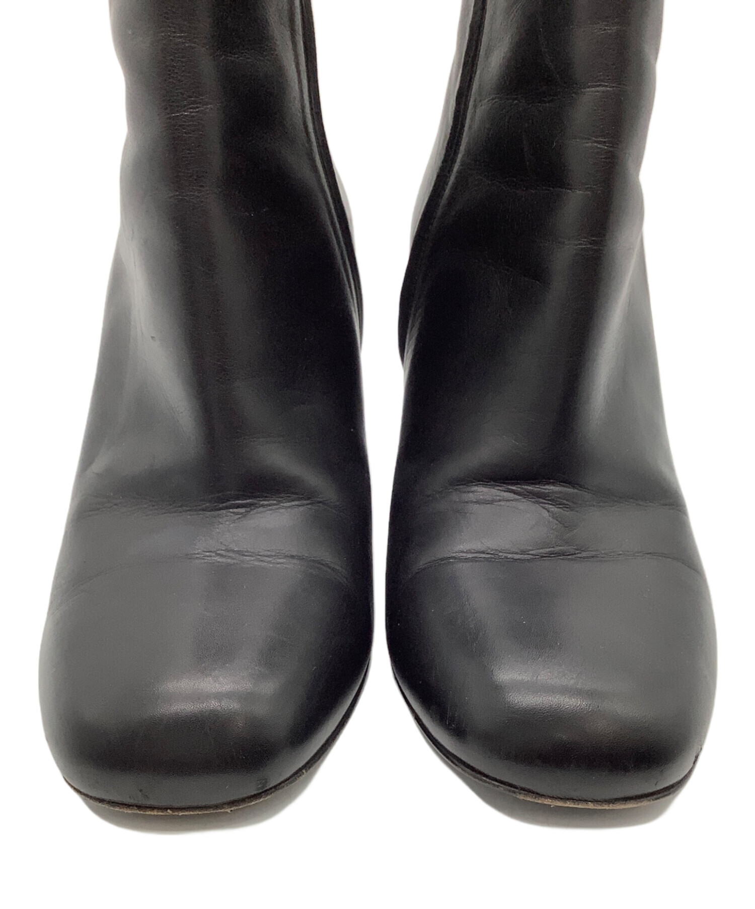 中古・古着通販】GUCCI (グッチ) ショートブーツ ブラック サイズ:36