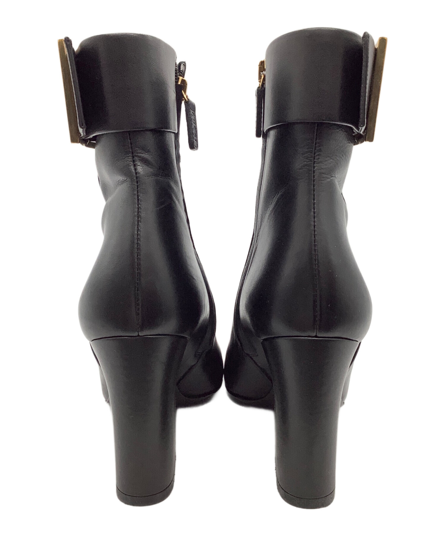 中古・古着通販】GUCCI (グッチ) ショートブーツ ブラック サイズ:36