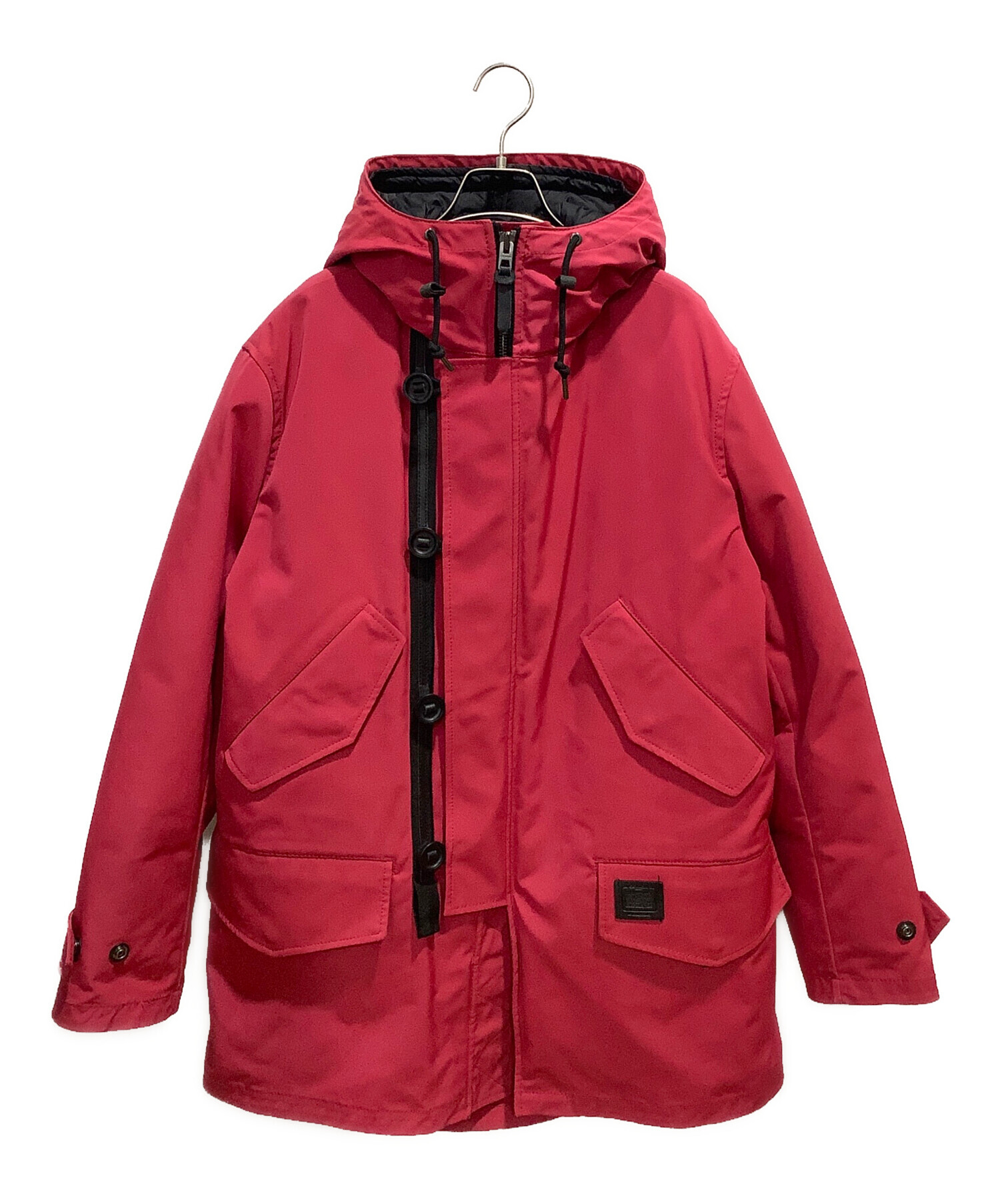 中古・古着通販】COACH (コーチ) ダウンジャケット レッド サイズ:S