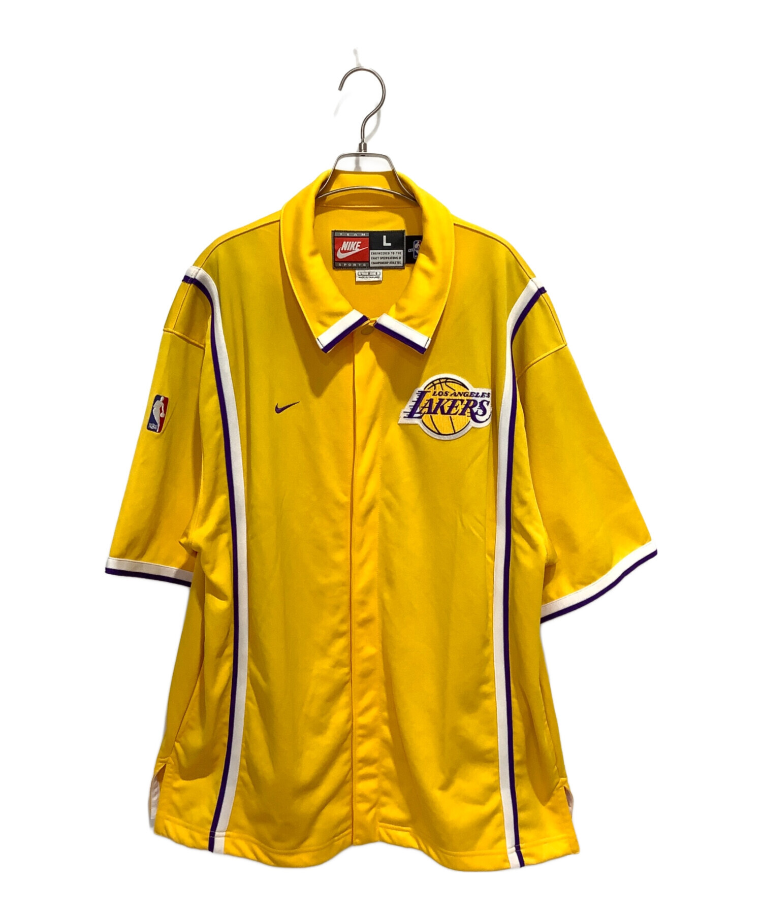 Nike Los Angeles Lakers ウォームアップウェア Lサイズ 中古・古着通販】NIKE (ナイキ) NBA LAKERS ウォームアップジャージ