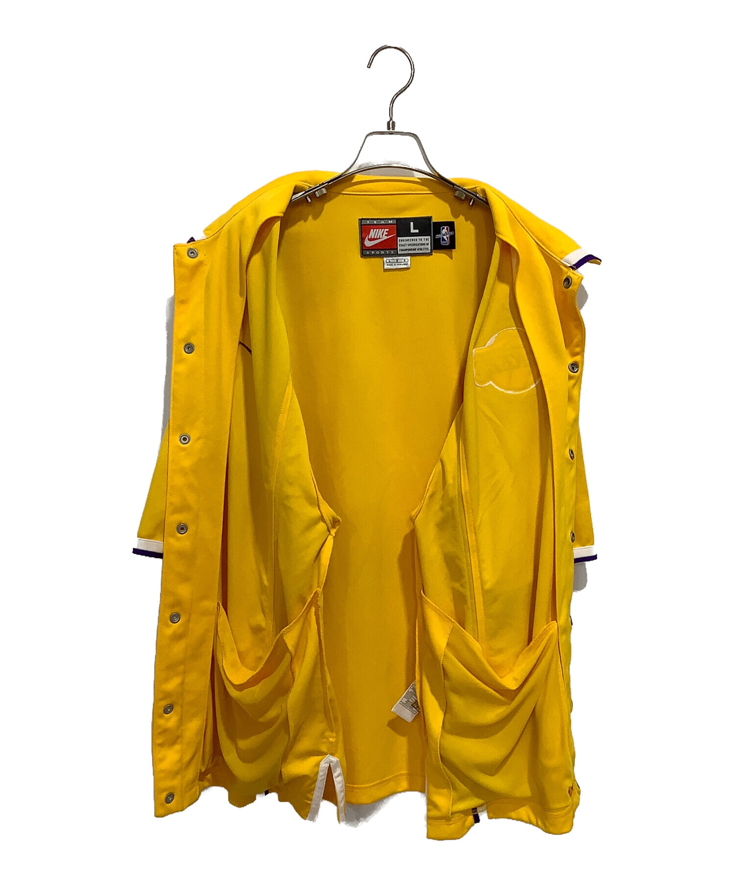 Nike Los Angeles Lakers ウォームアップウェア Lサイズ 中古・古着通販】NIKE (ナイキ) NBA LAKERS ウォームアップジャージ
