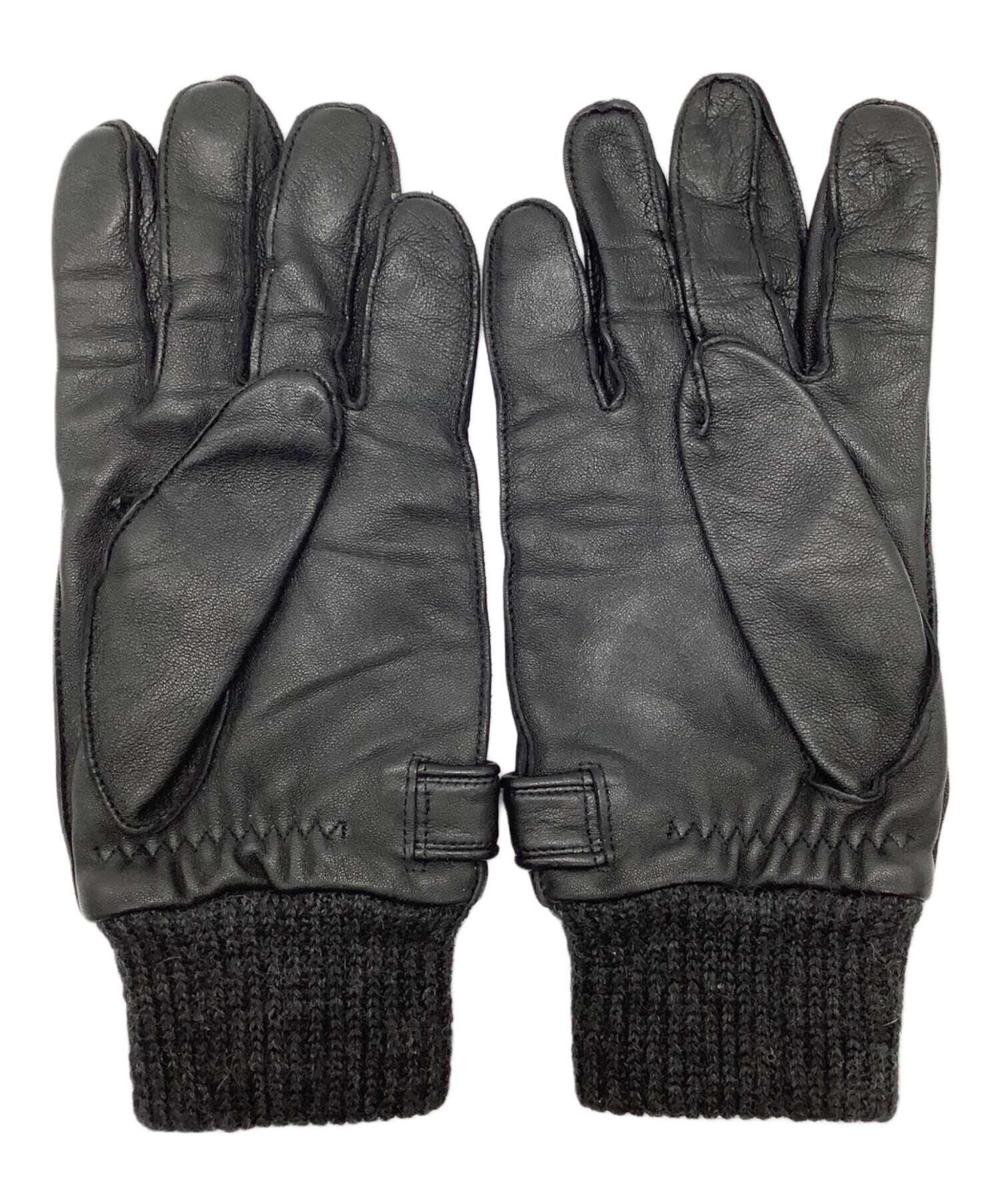 新品未使用 バーバリー BURBERRY ブラックレーベル ラムレザー 手袋 中古・古着通販】BURBERRY BLACK LABEL (バーバリーブラックレーベル