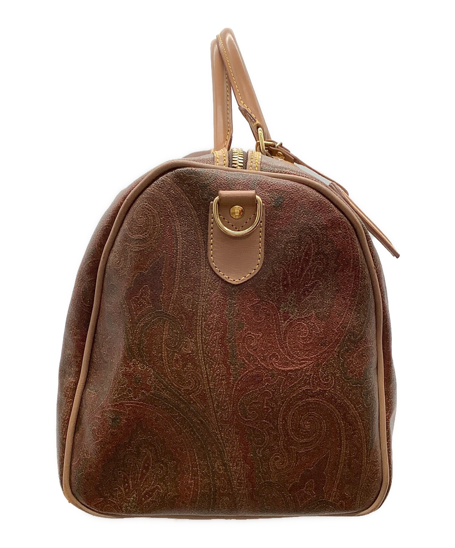 中古・古着通販】ETRO (エトロ) ボストンバッグ ブラウン｜ブランド