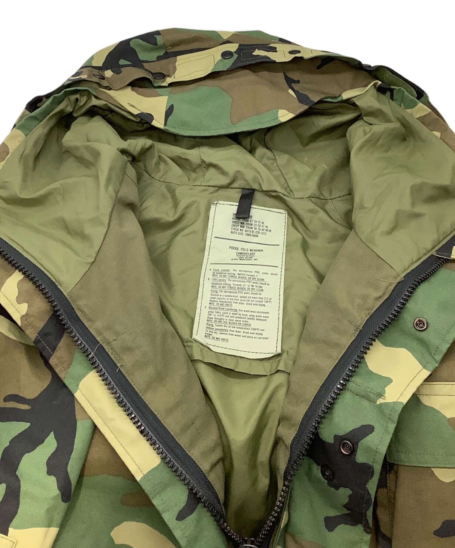 中古・古着通販】US ARMY (ユーエスアーミー) ECWCS GEN1 WOODLAND 
