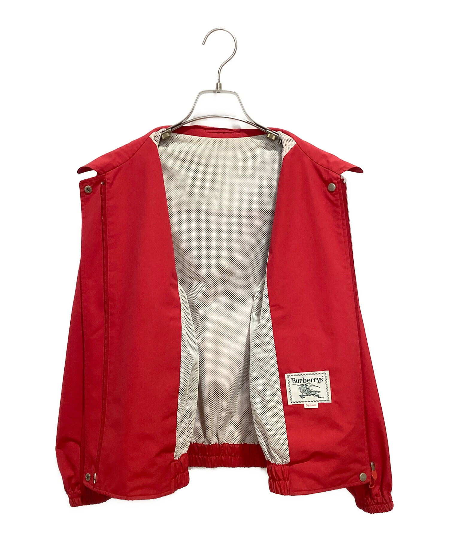 中古・古着通販】Burberry's (バーバリー) ショートブルゾン レッド