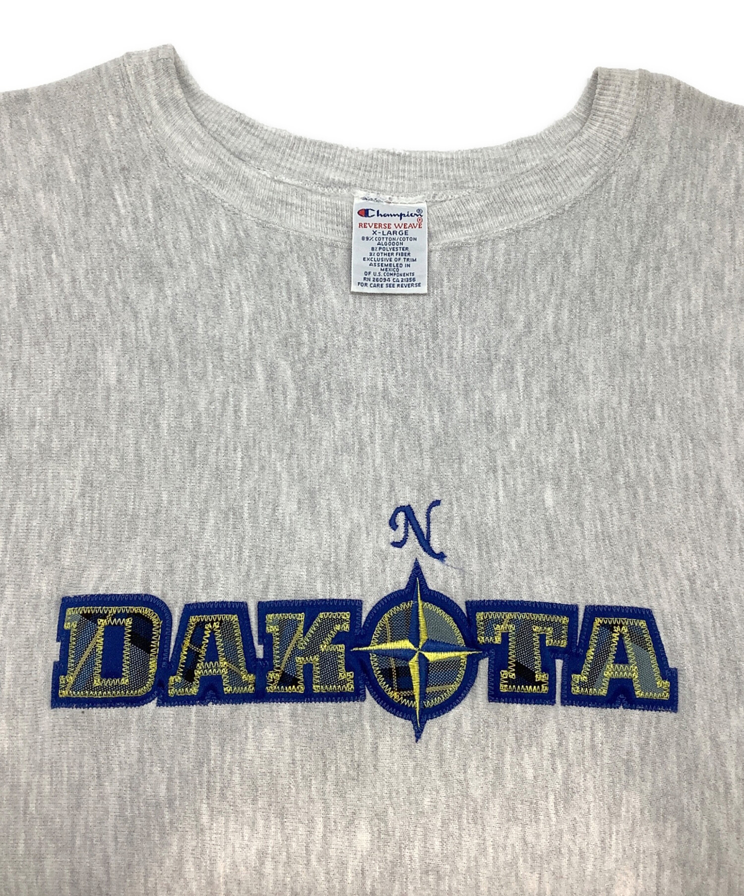 中古・古着通販Champion 90s Champion 企業 ロゴ 刺繍 リバース 