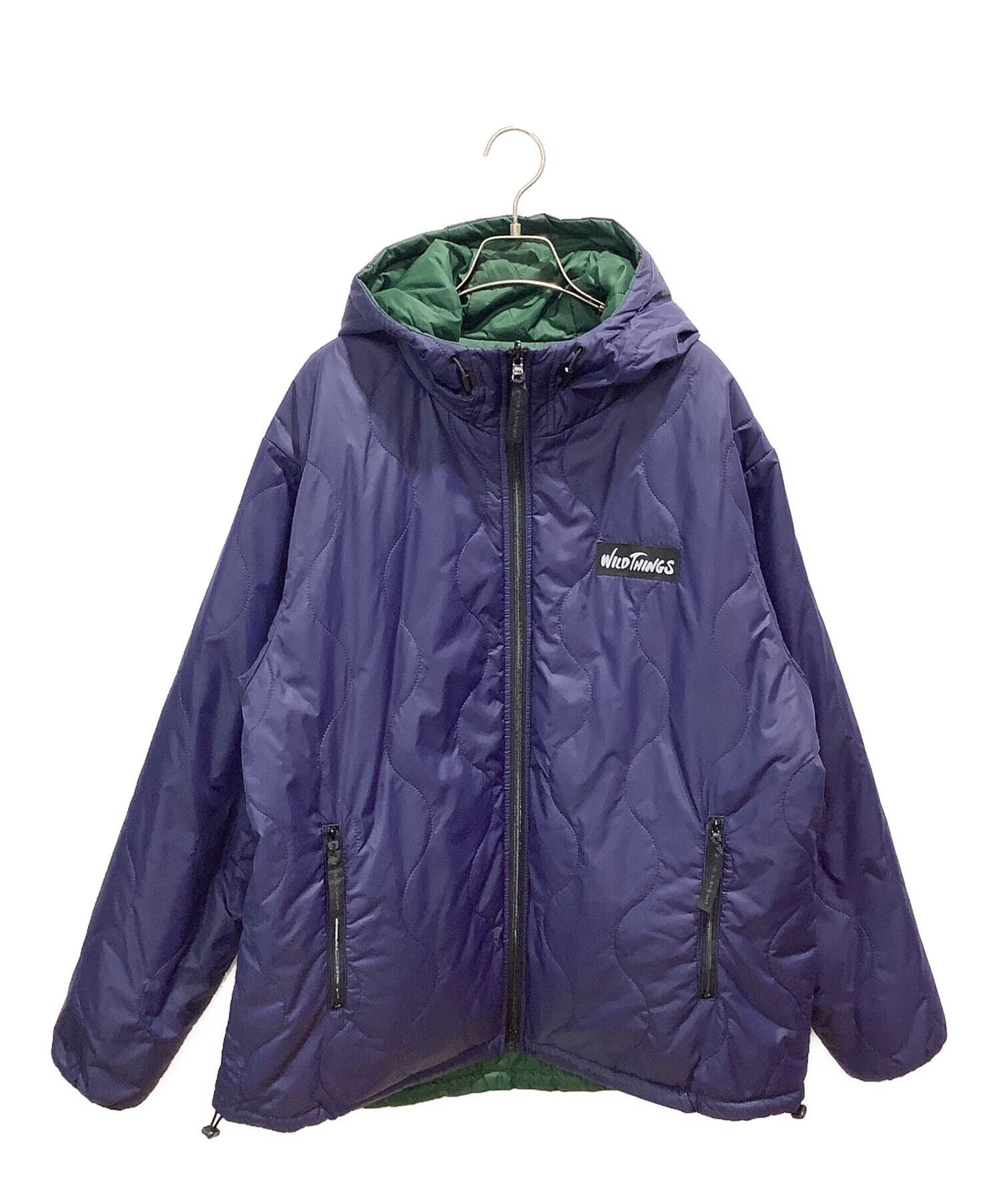 WILDTHINGS キルティングリバーシブルダウンパーカ WILD THINGS
