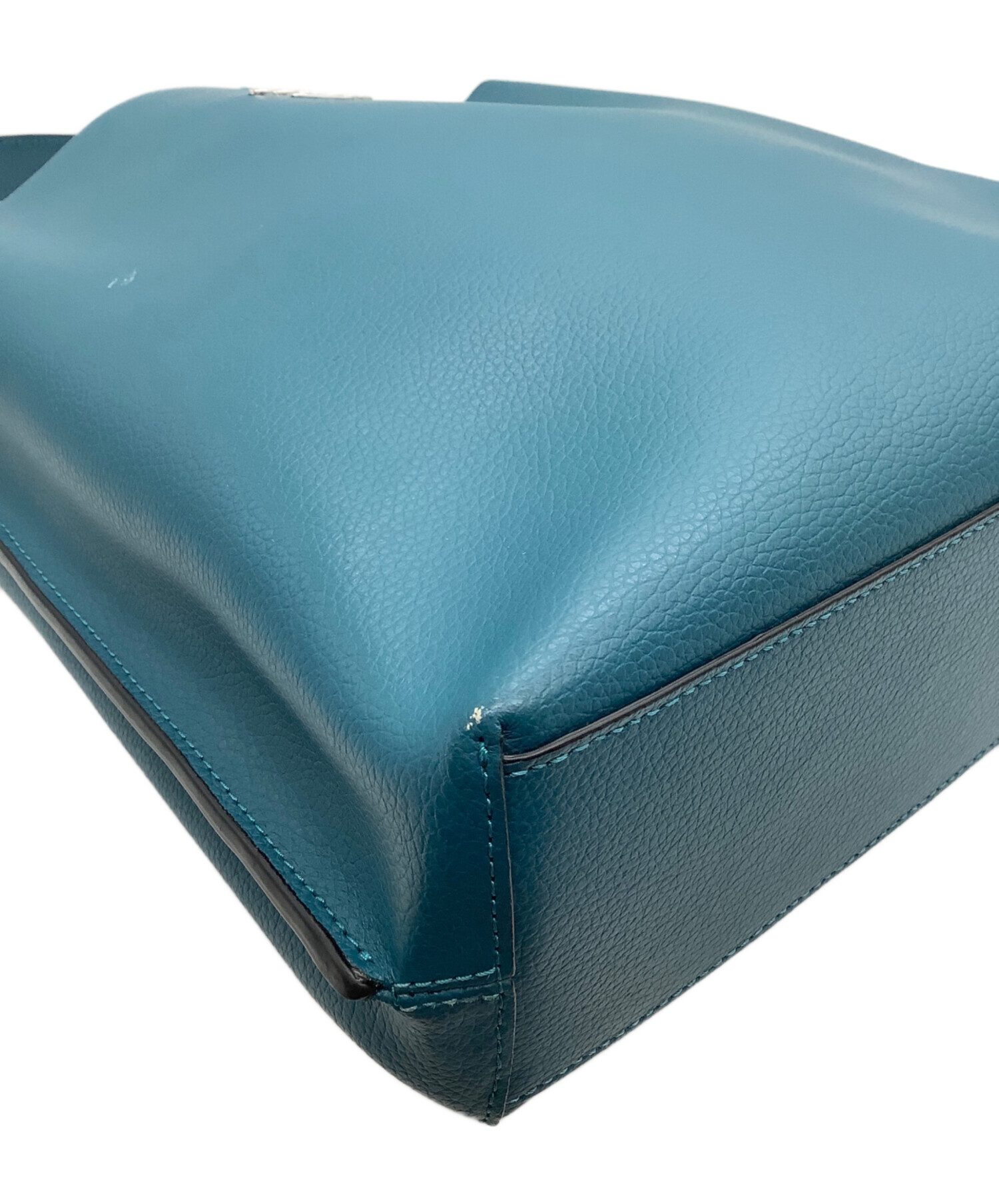 中古・古着通販】COACH (コーチ) 2WAYショルダーバッグ ブルー