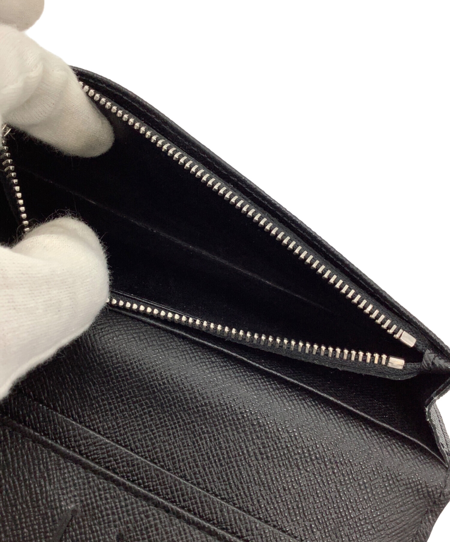 中古・古着通販】LOUIS VUITTON (ルイ ヴィトン) 長財布 ブラック