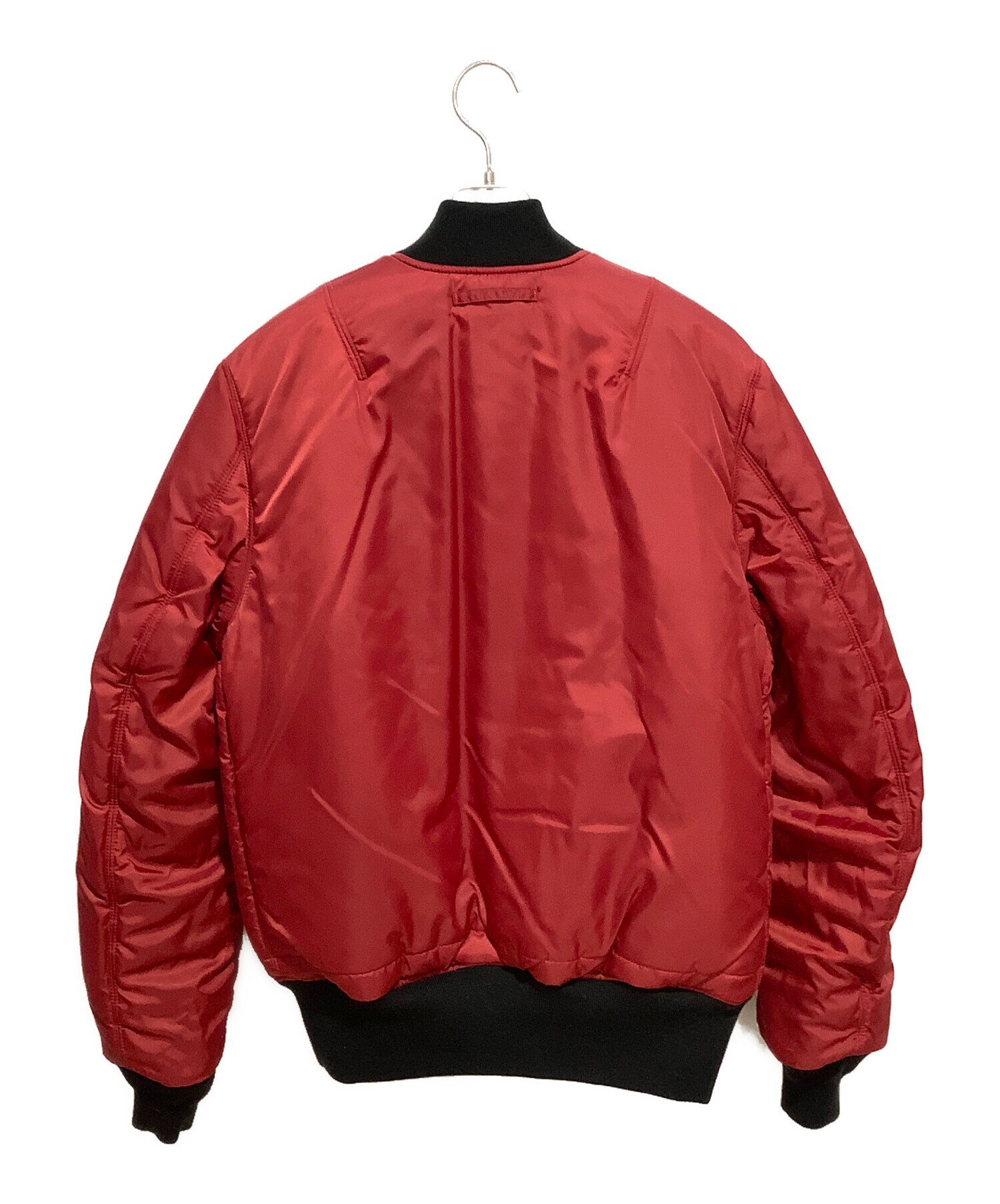 中古・古着通販】ALPHA (アルファ) MA-1ジャケット ブラック サイズ:XL