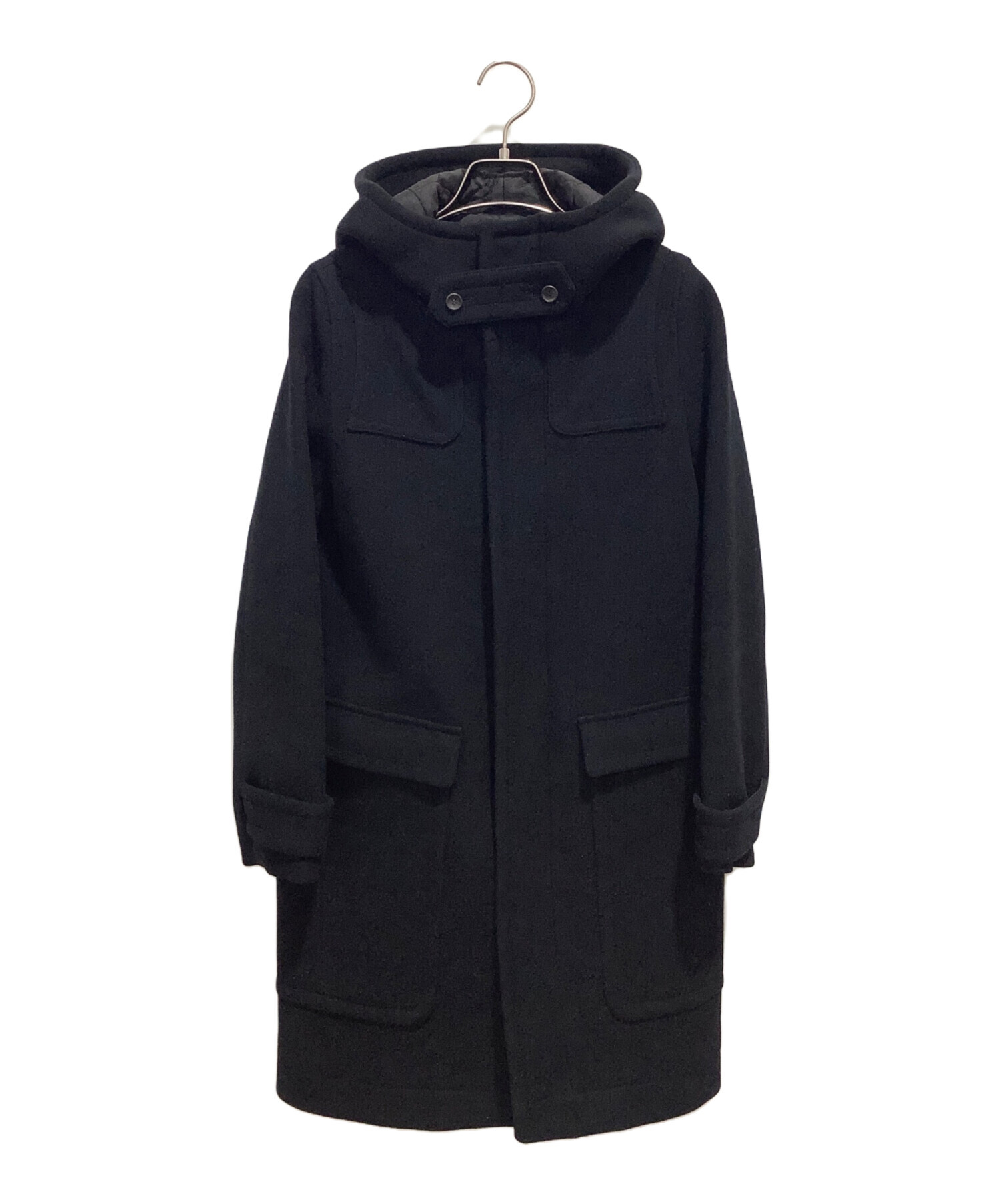 中古・古着通販】THE RERACS (ザ リラクス) フーデッドコート ブラック