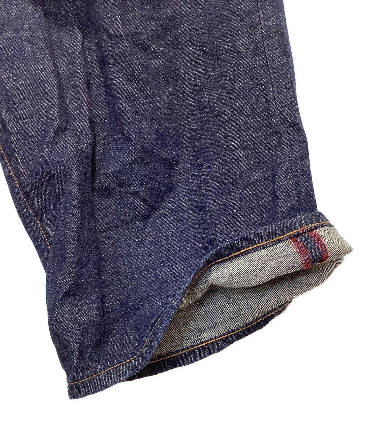 中古・古着通販】EVISU (エヴィス) デニムハーフパンツ インディゴ