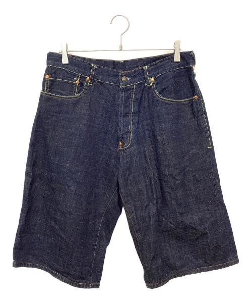中古・古着通販】EVISU (エヴィス) デニムハーフパンツ インディゴ
