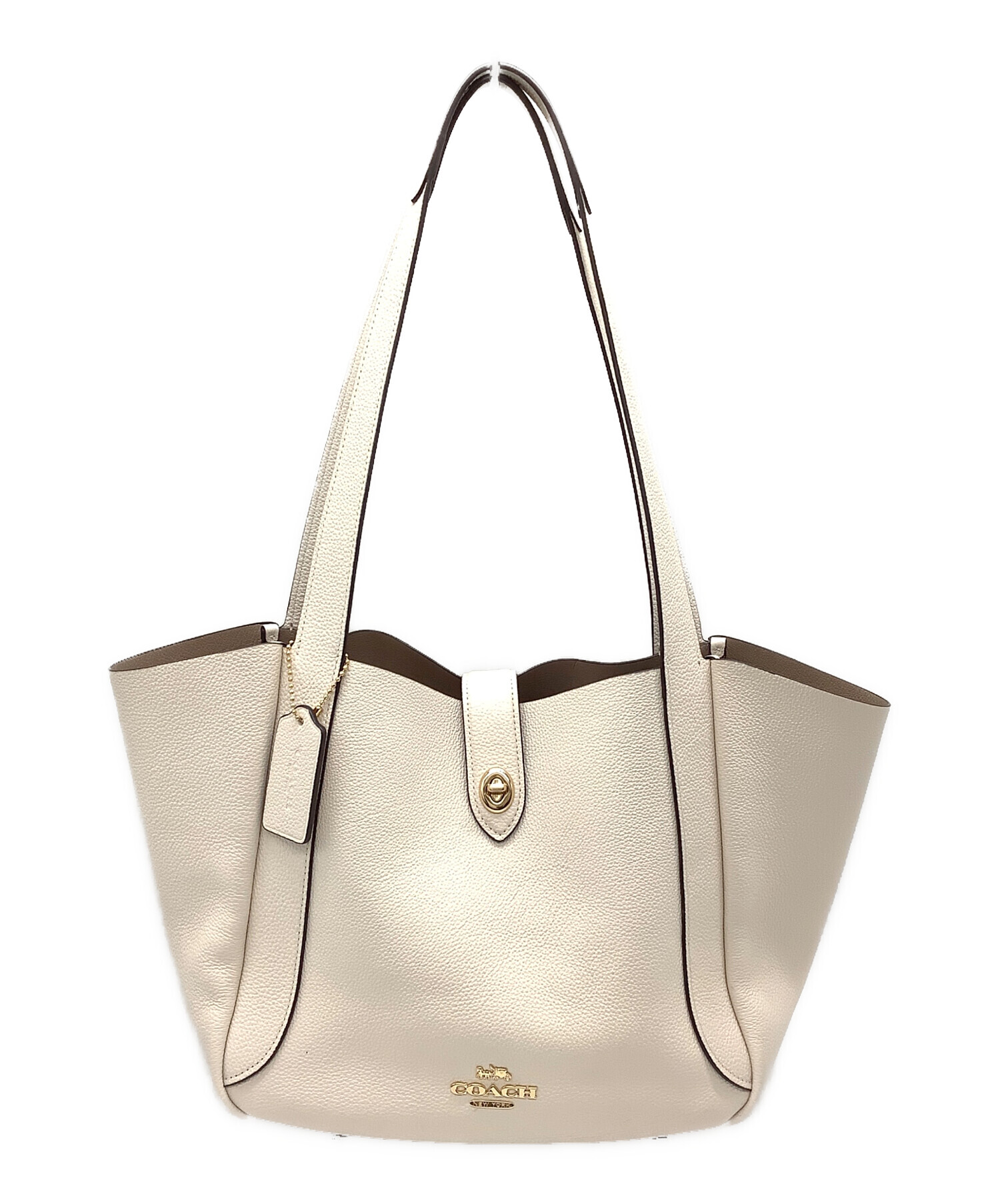 中古・古着通販】COACH (コーチ) ハドリー ターンロック トート バッグ