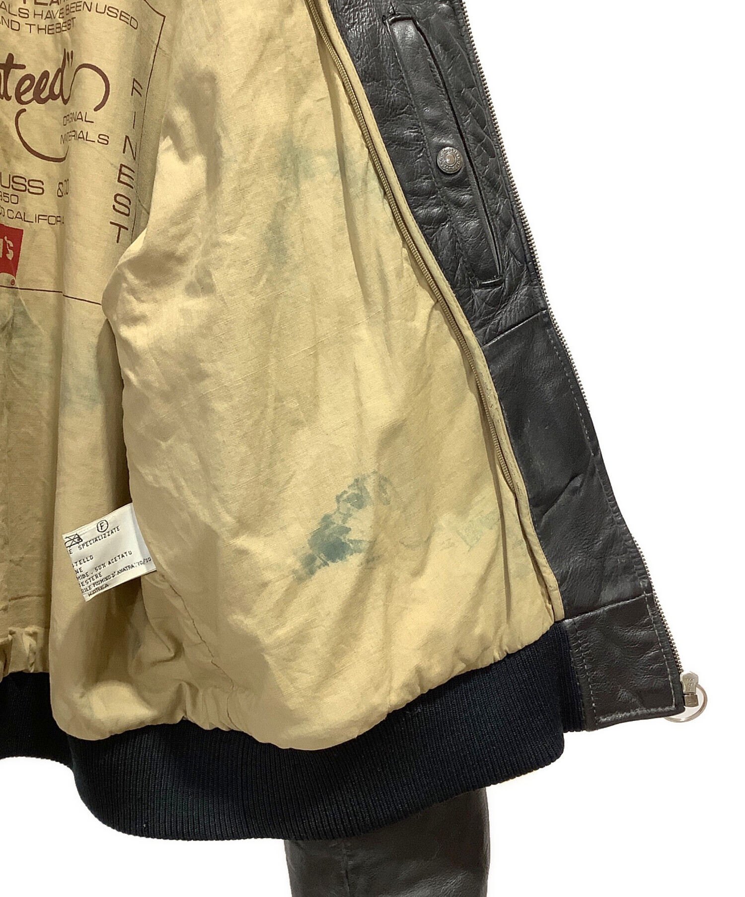 中古・古着通販】LEVI'S (リーバイス) 135周年 レザージャケット