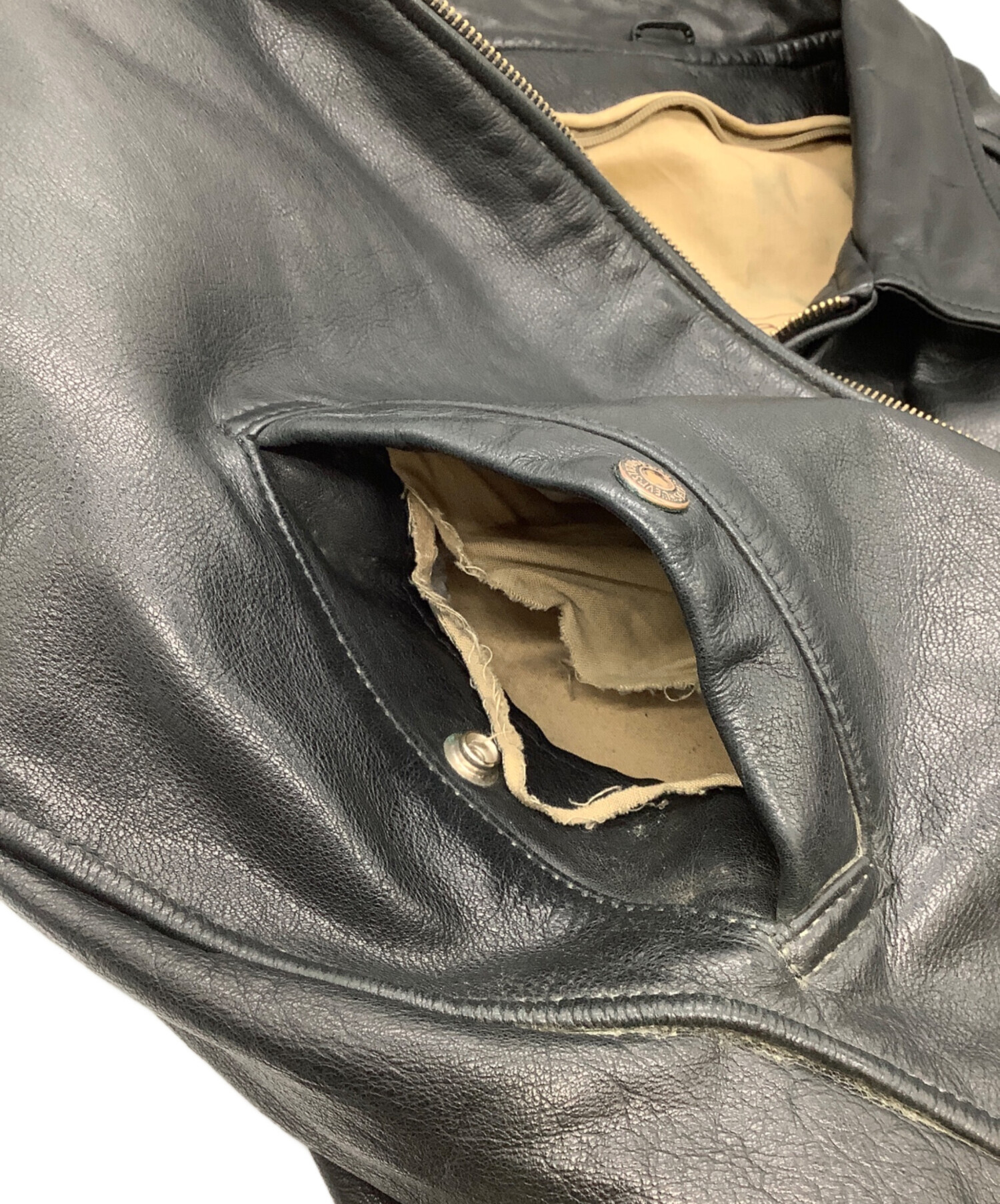 中古・古着通販】LEVI'S (リーバイス) 135周年 レザージャケット