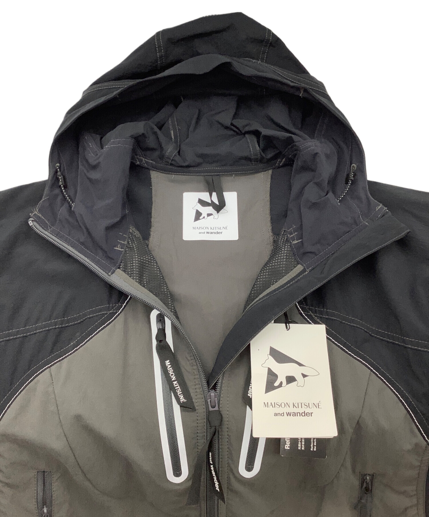 中古・古着通販】and wander (アンドワンダー) MAISON KITSUNE (メゾン