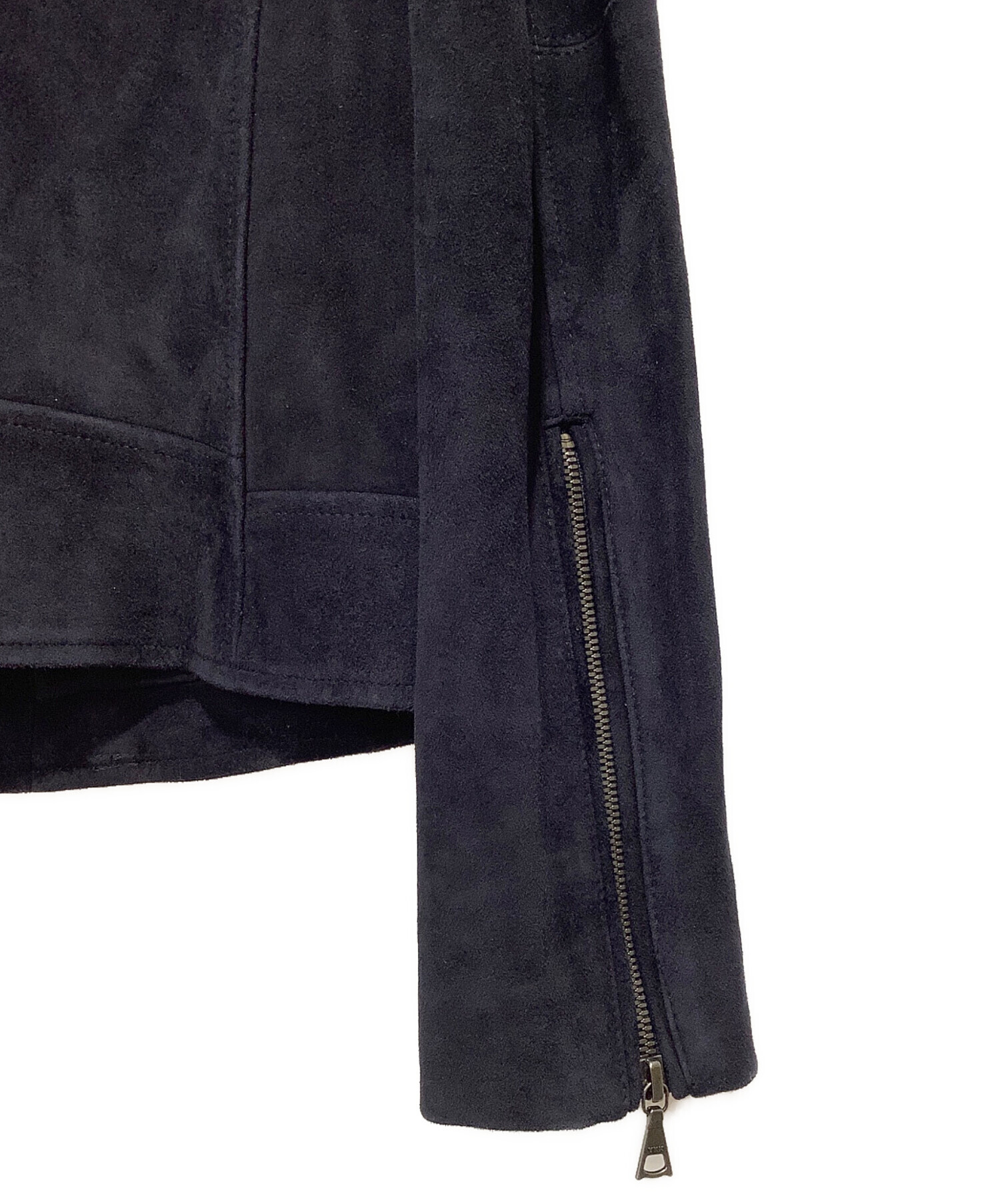 中古・古着通販】theory (セオリー) スエード ダブルライダース