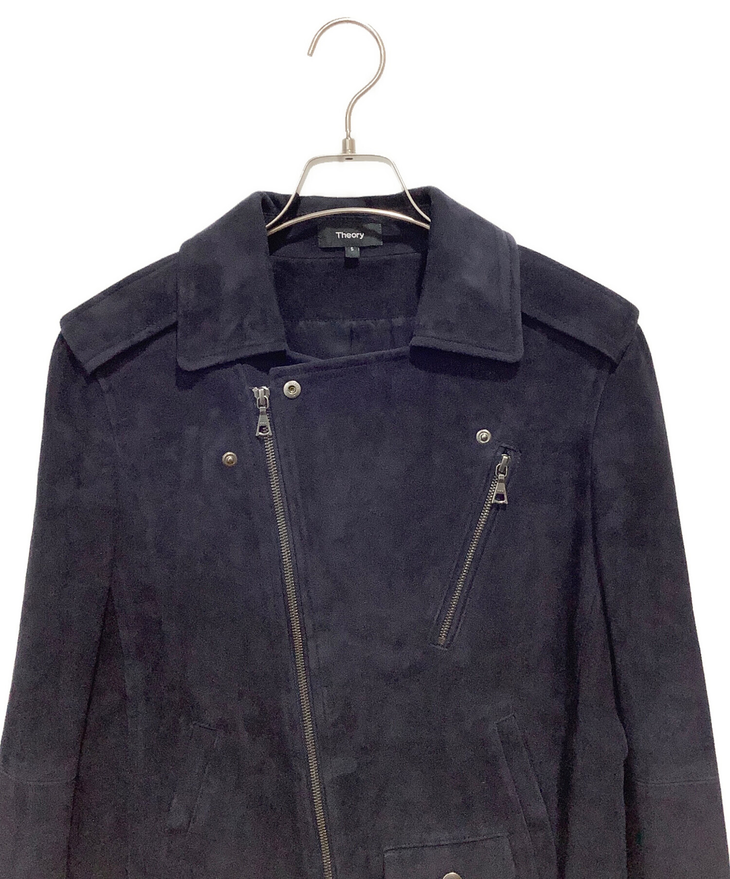 【Theory（セオリー）】ライダースジャケット（新品未使用）（ダークオーク色） Theory（ライダースジャケット）のフリマアイテム一覧