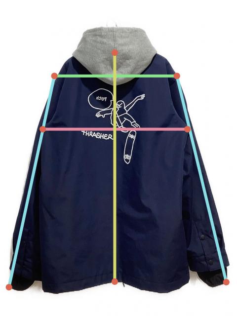 AA HARDWEAR ダブルエー　スラッシャー　 コーチ ウェア　スノーボード 中古・古着通販】THRASHER (スラッシャー) AA HARDWEAR (ダブルエー