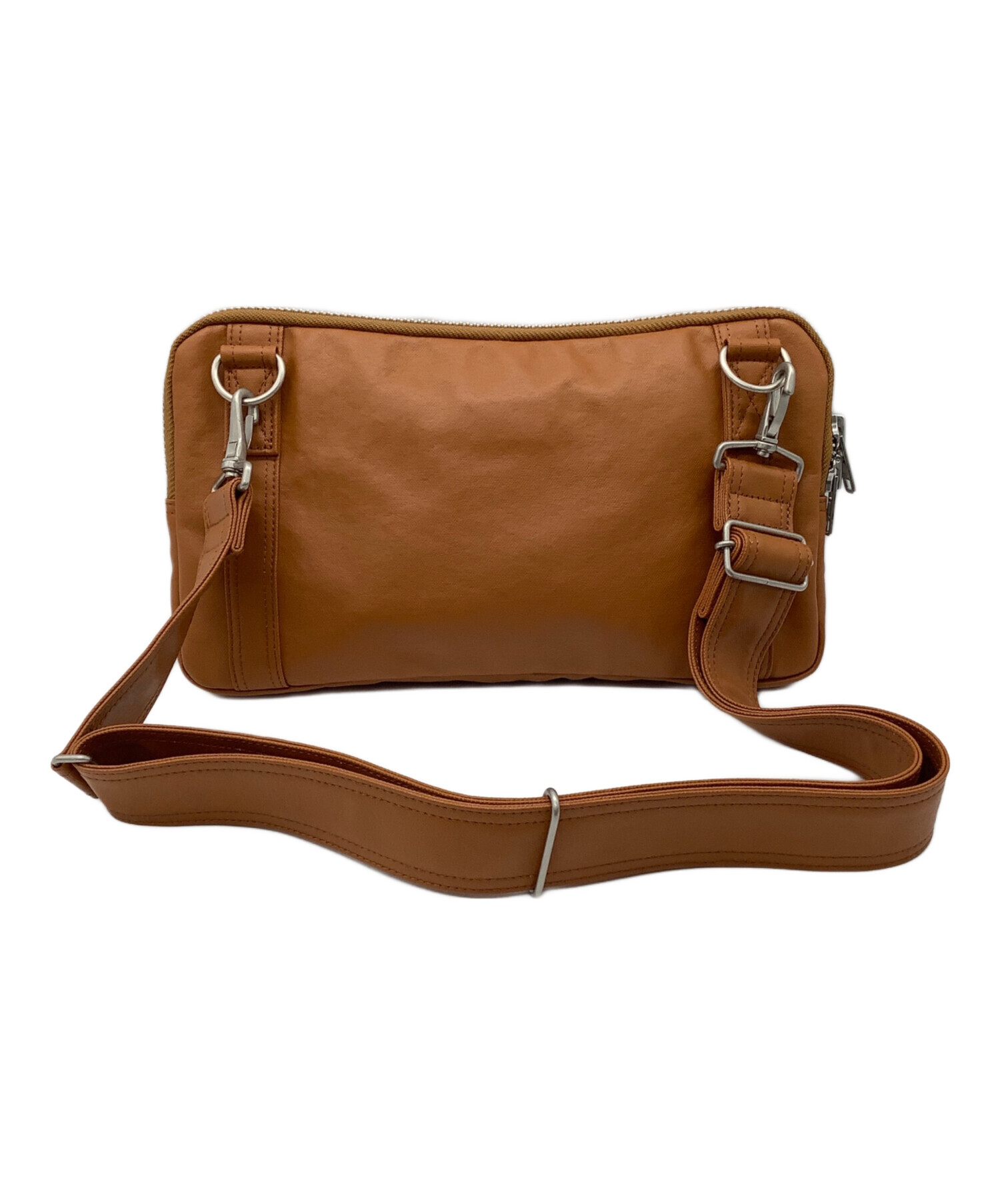 中古・古着通販】PORTER (ポーター) FREE STYLE SHOULDER BAG ブラウン