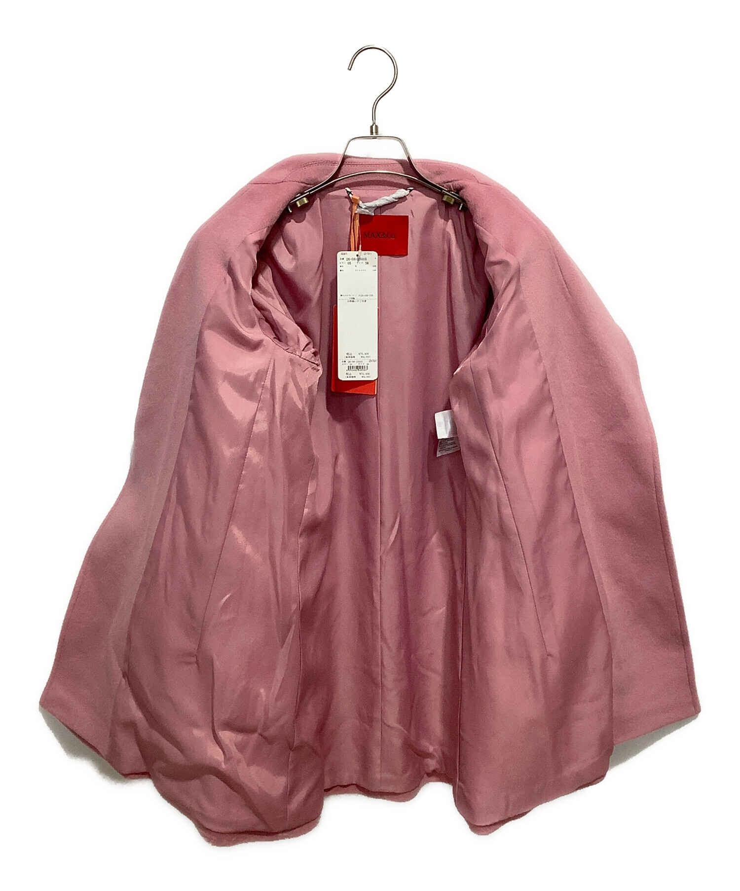 Max&Co. ピンクコートSサイズ 楽天市場】マックスアンドコー（MAX＆Co.）レディース コート ピンク系