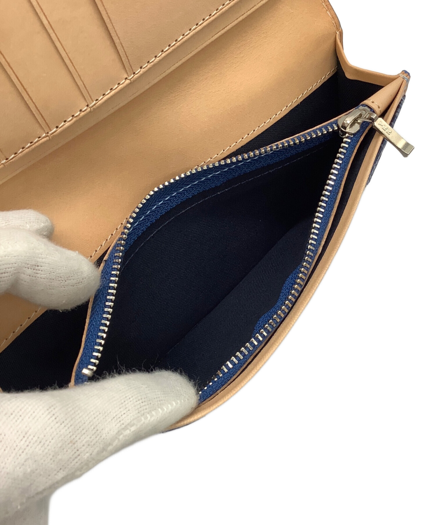 中古・古着通販】BAGGY PORT (バギーポート) 藍染レザー ペイズリー