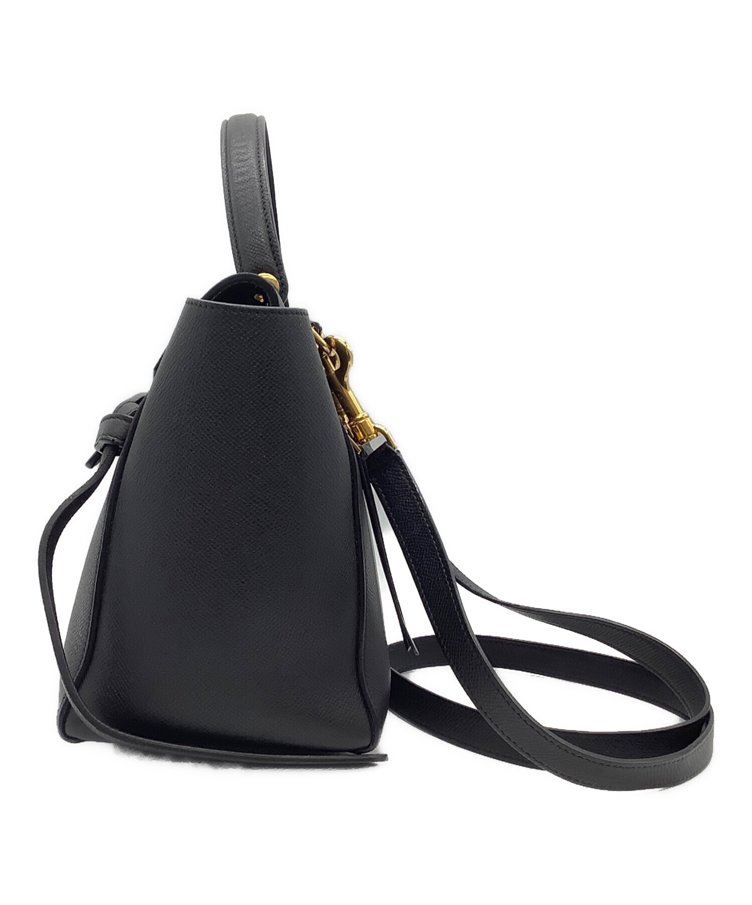 中古・古着通販】CELINE (セリーヌ) ナノ ベルトバッグ ネイビー