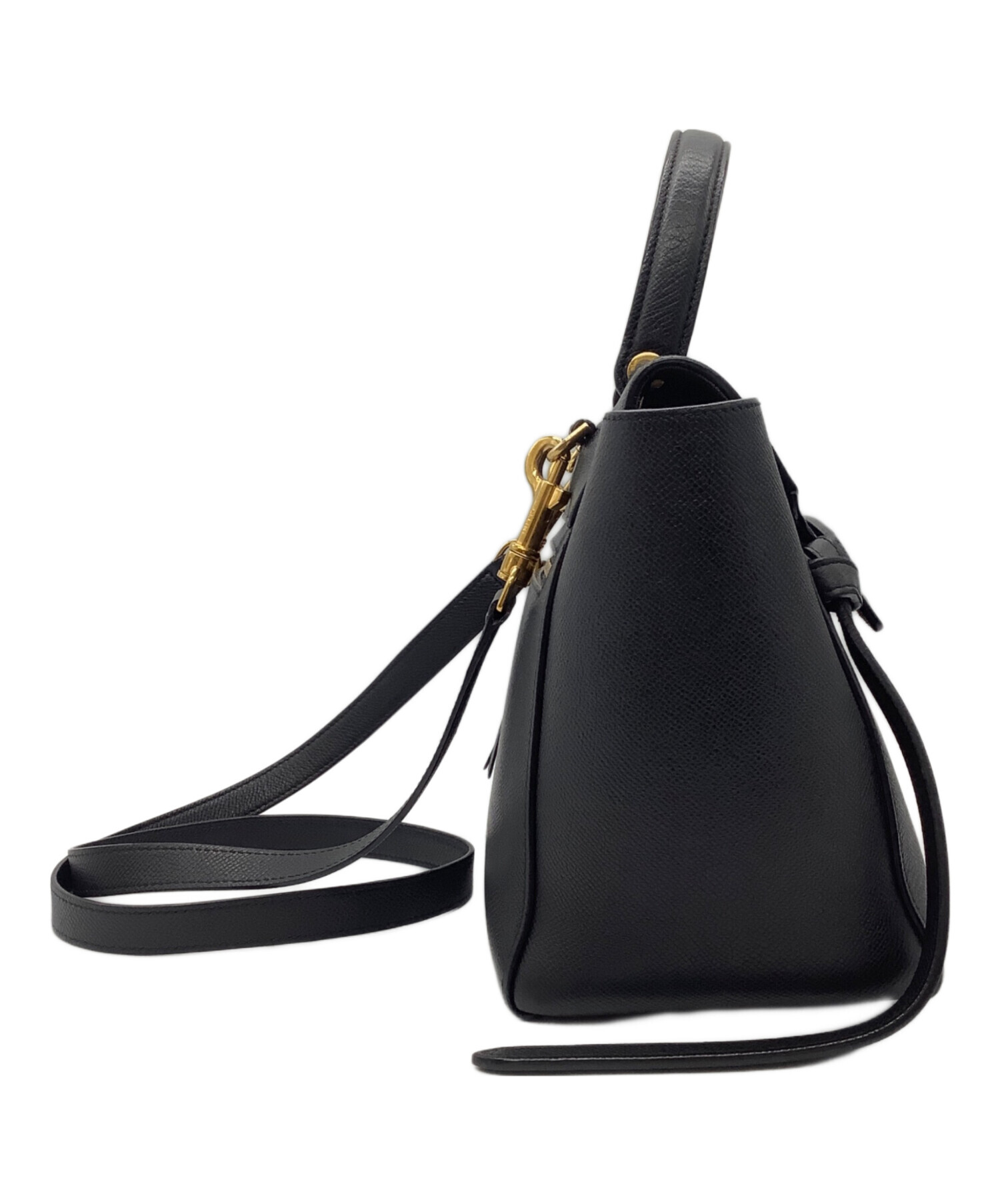 中古・古着通販】CELINE (セリーヌ) ナノ ベルトバッグ ネイビー
