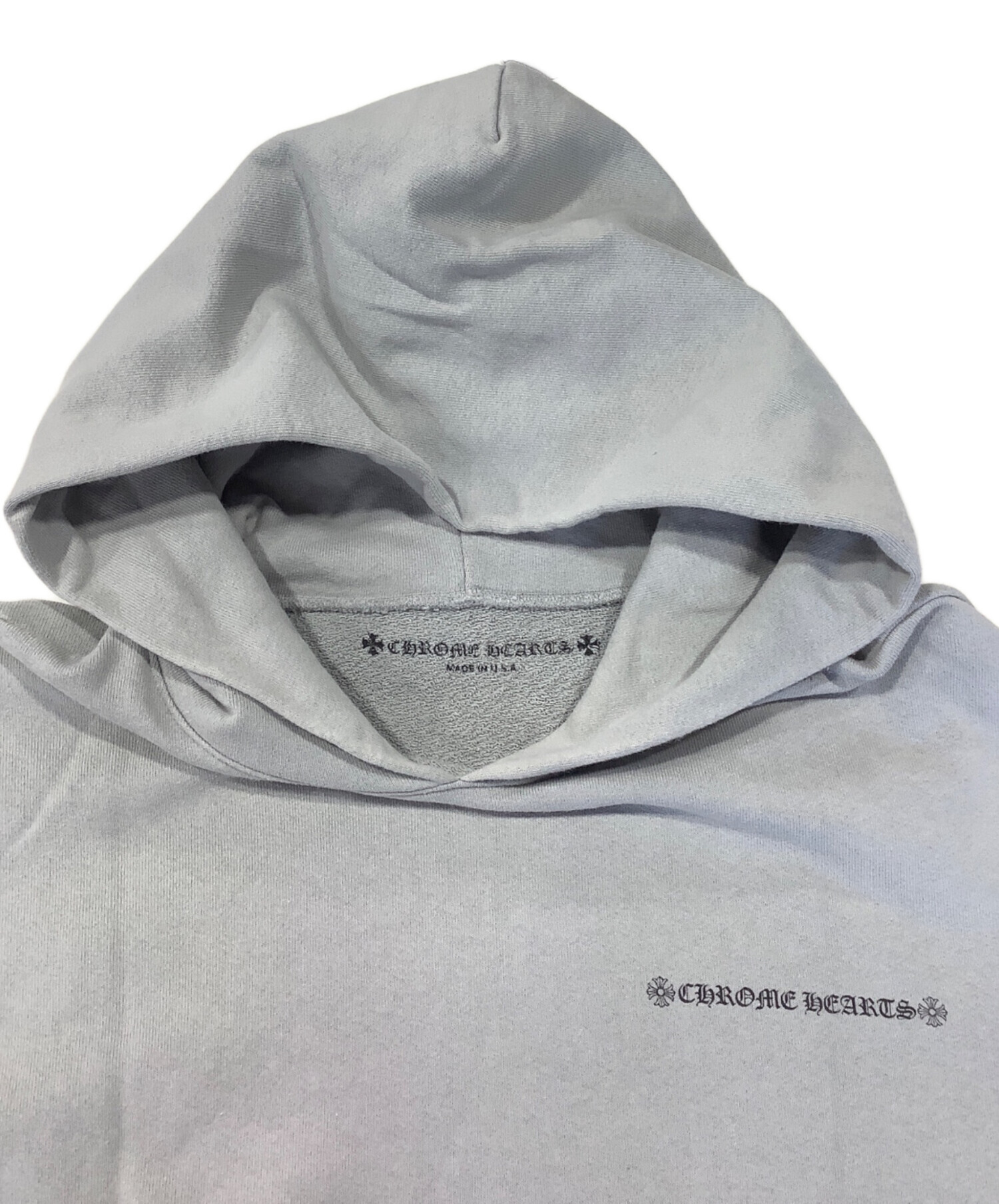 CHROME HEARTS クロムハーツ PPO MATTY BOY ロゴ プリント パーカー ダガージップ グレー サイズM 美品 中古 4b013048 中古・古着通販】CHROME HEARTS (クロムハーツ) MATTY BOY BRAIN NEW