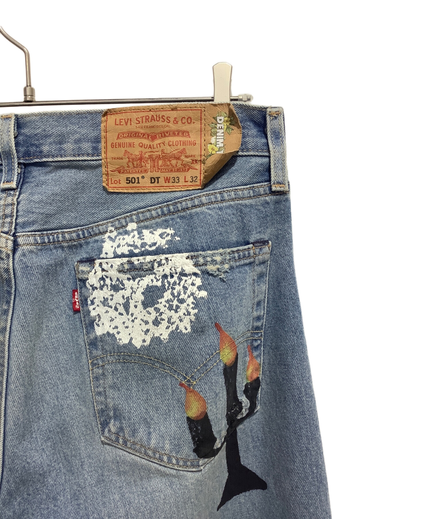 mallboyz リーバイス tohji vanillani 中古・古着通販】LEVI'S (リーバイス) Virgil Abloh (ヴァージル