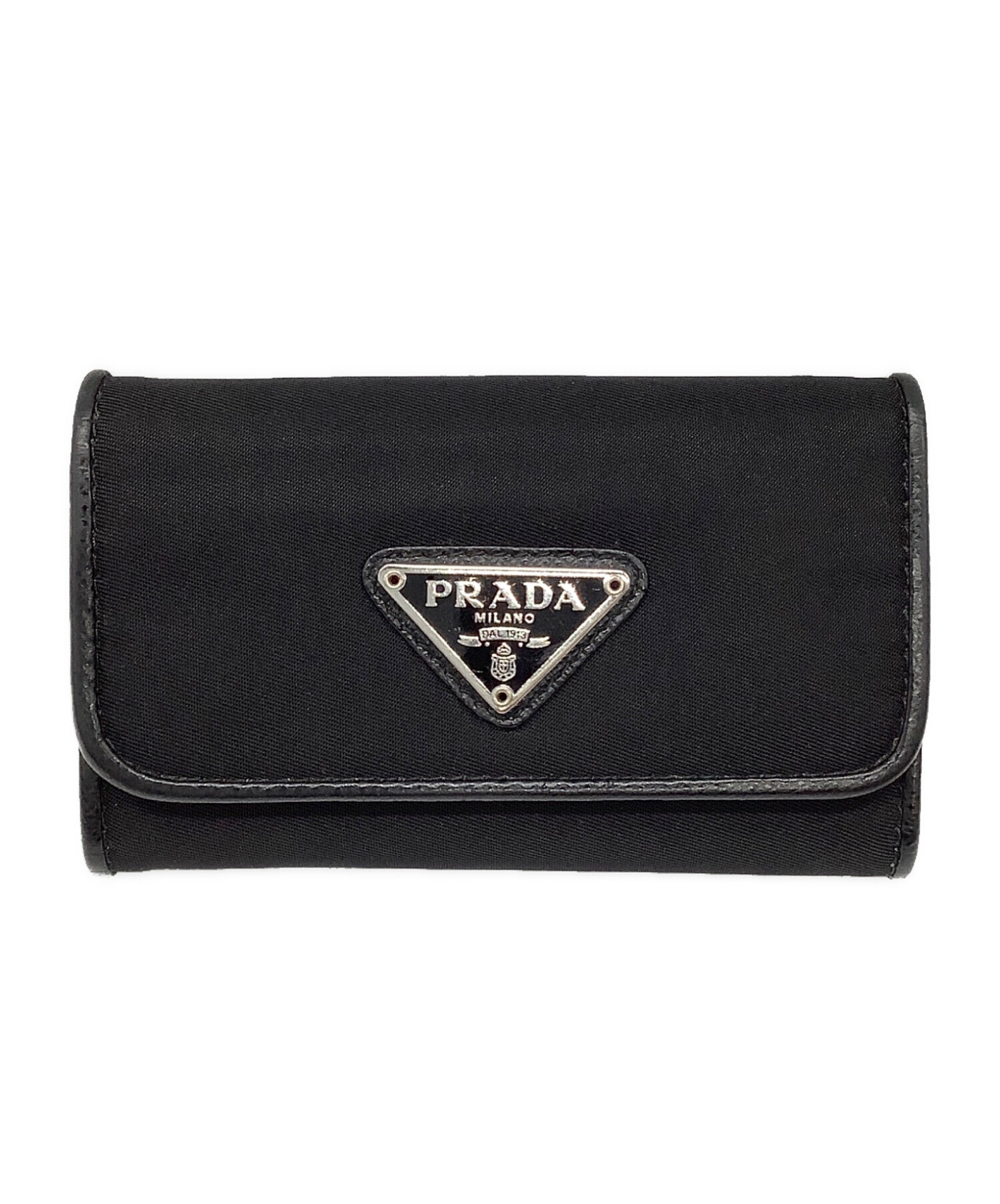 中古・古着通販】PRADA (プラダ) キーケース ブラック｜ブランド・古着