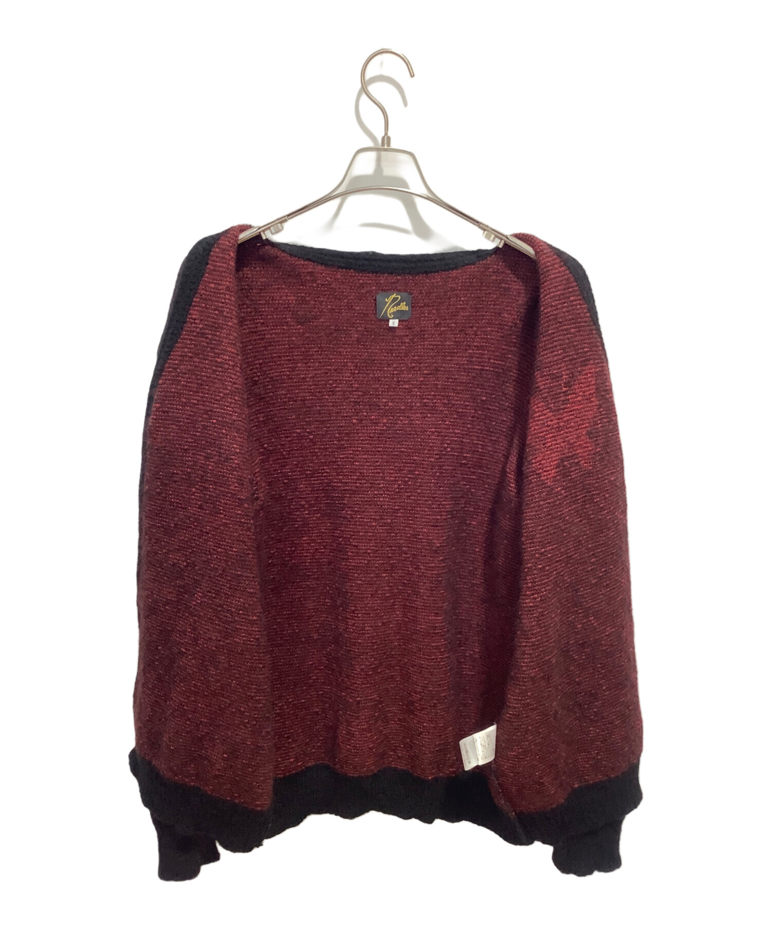 中古・古着通販】Needles (ニードルズ) 厚手カーディガン ブラック